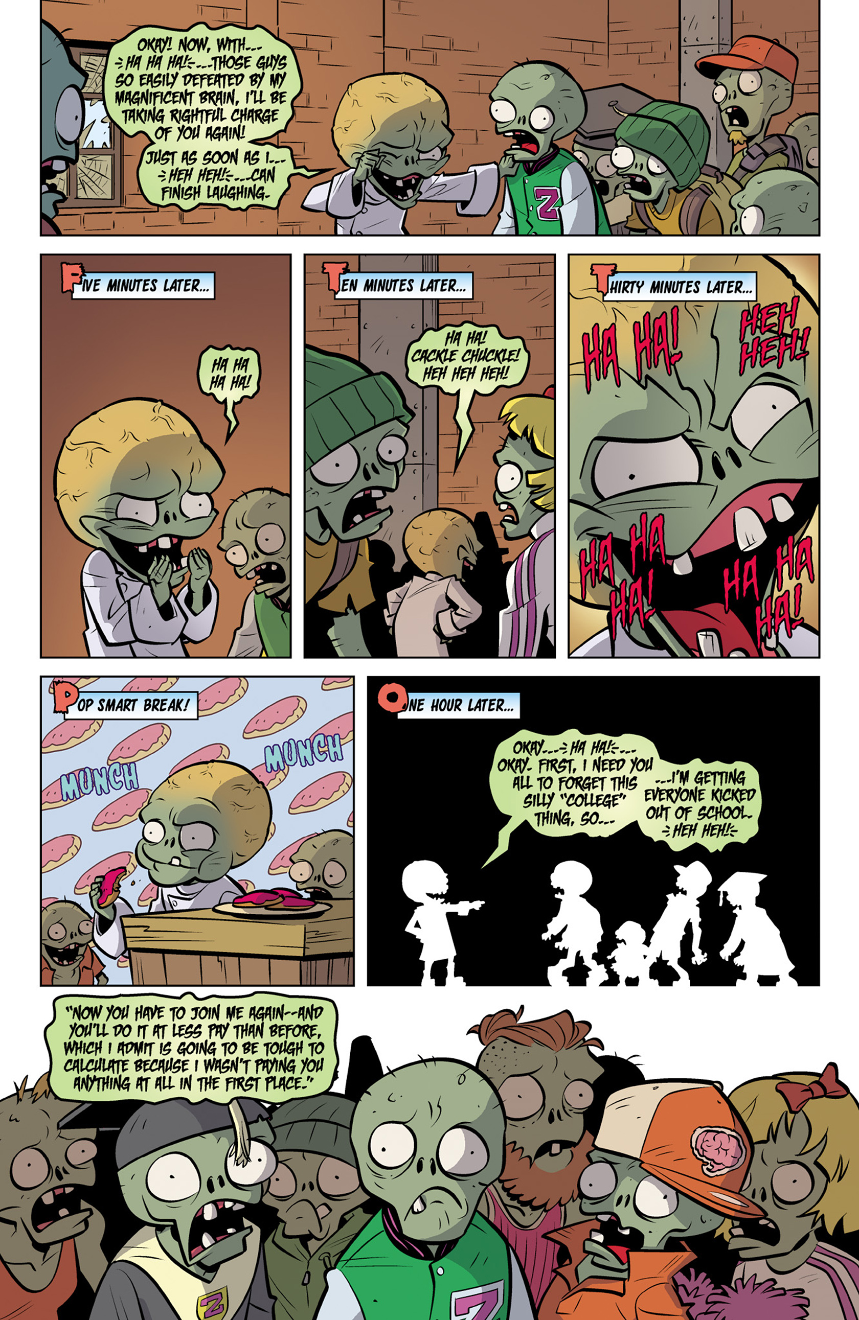 Read online Plants vs. Zombies: Bully For You comic -  Issue #3 - 18