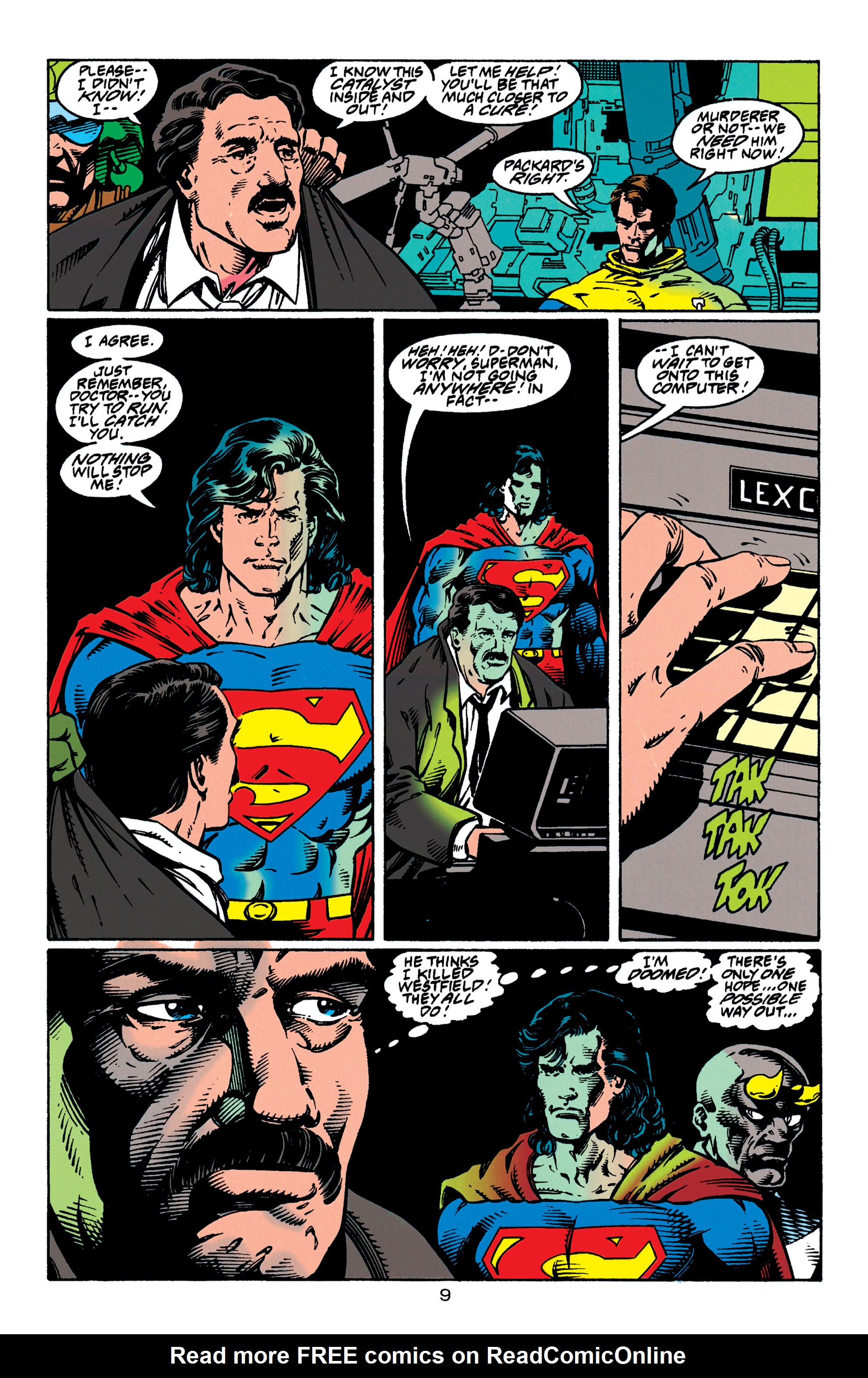 Read online Adventures of Superman (1987) comic -  Issue #513 - 10
