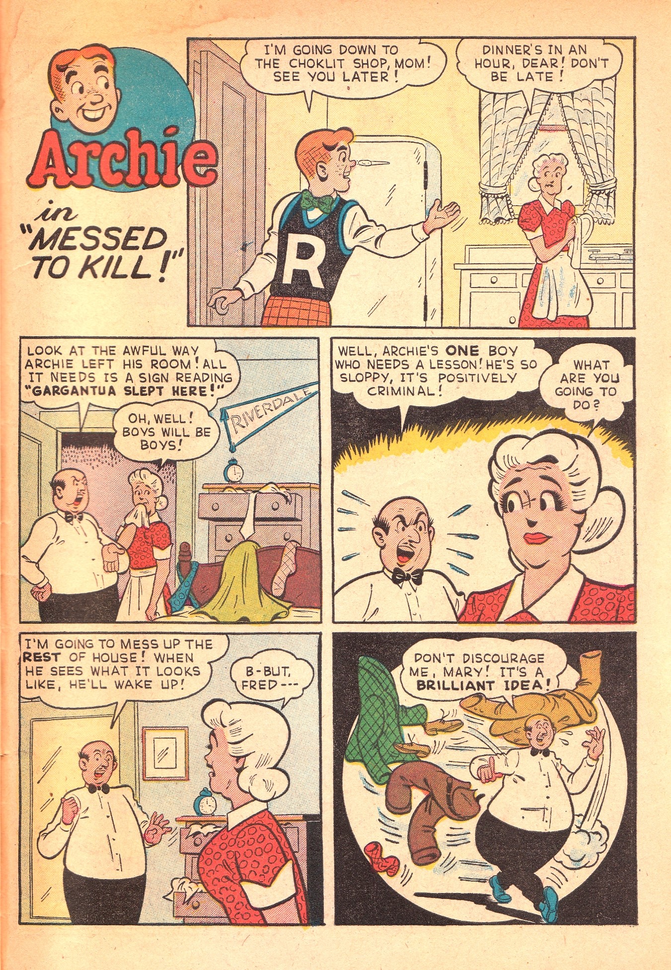 Read online Archie's Joke Book Magazine comic -  Issue #3 - 31