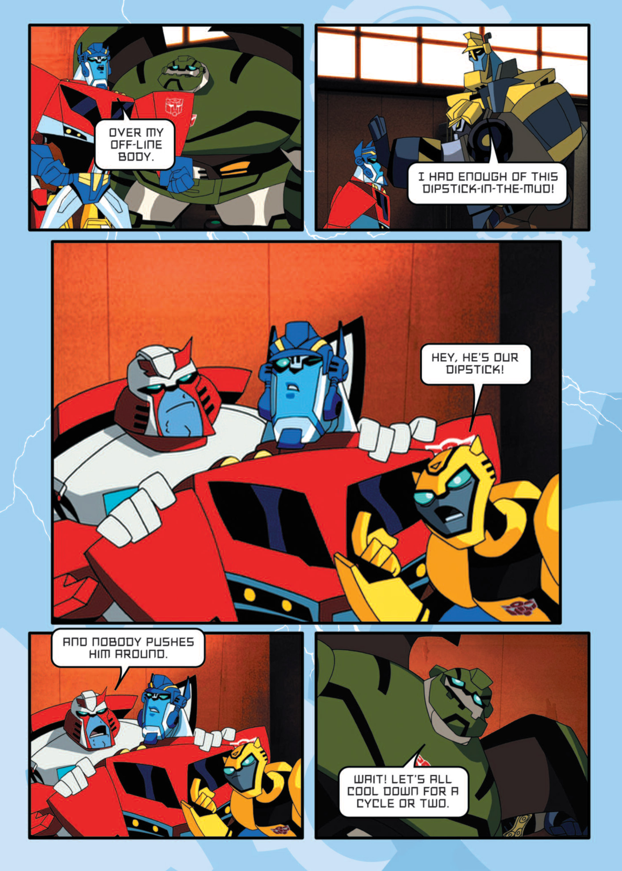 Read online Transformers Animated comic -  Issue #10 - 56