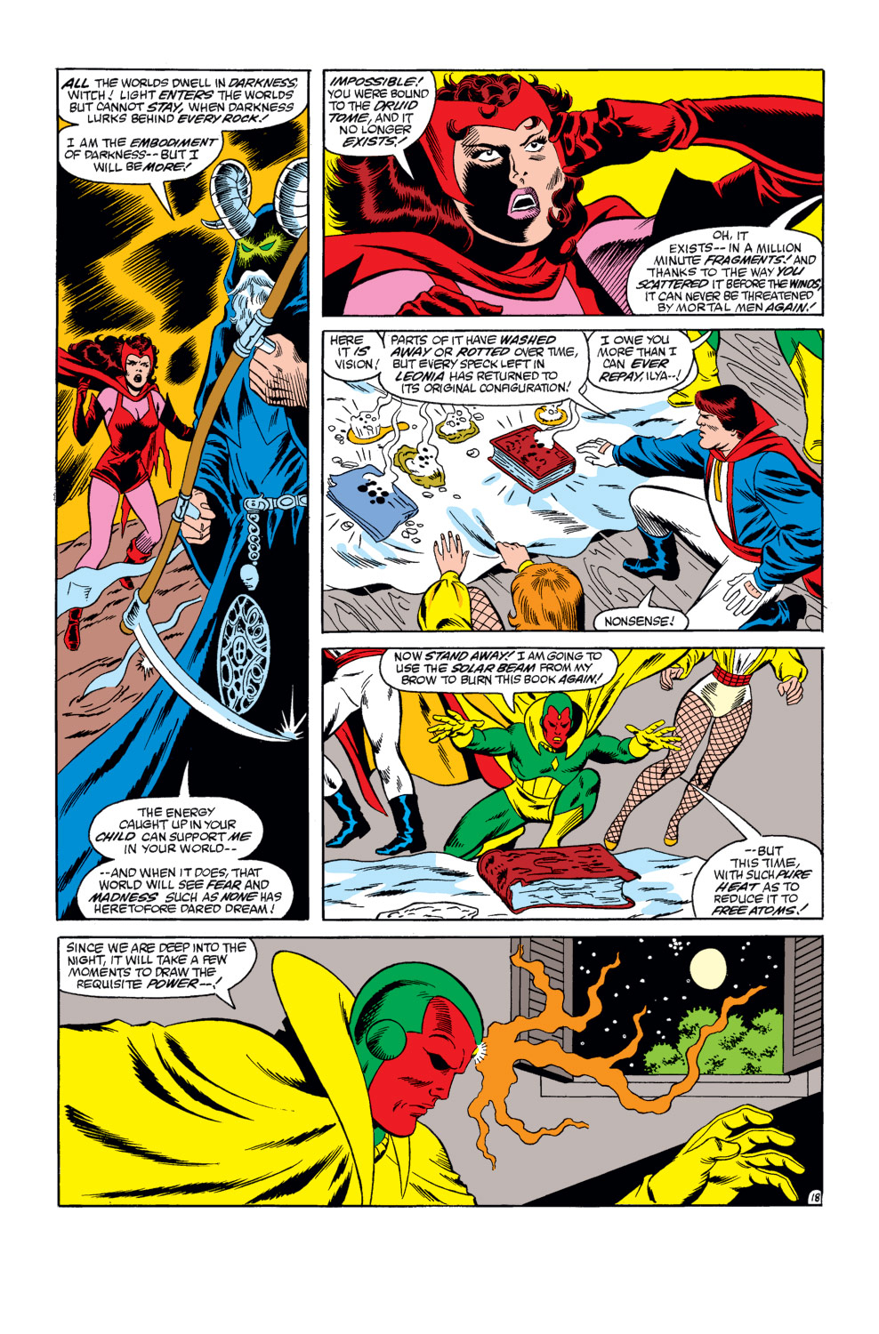 Read online The Vision and the Scarlet Witch (1985) comic -  Issue #5 - 19