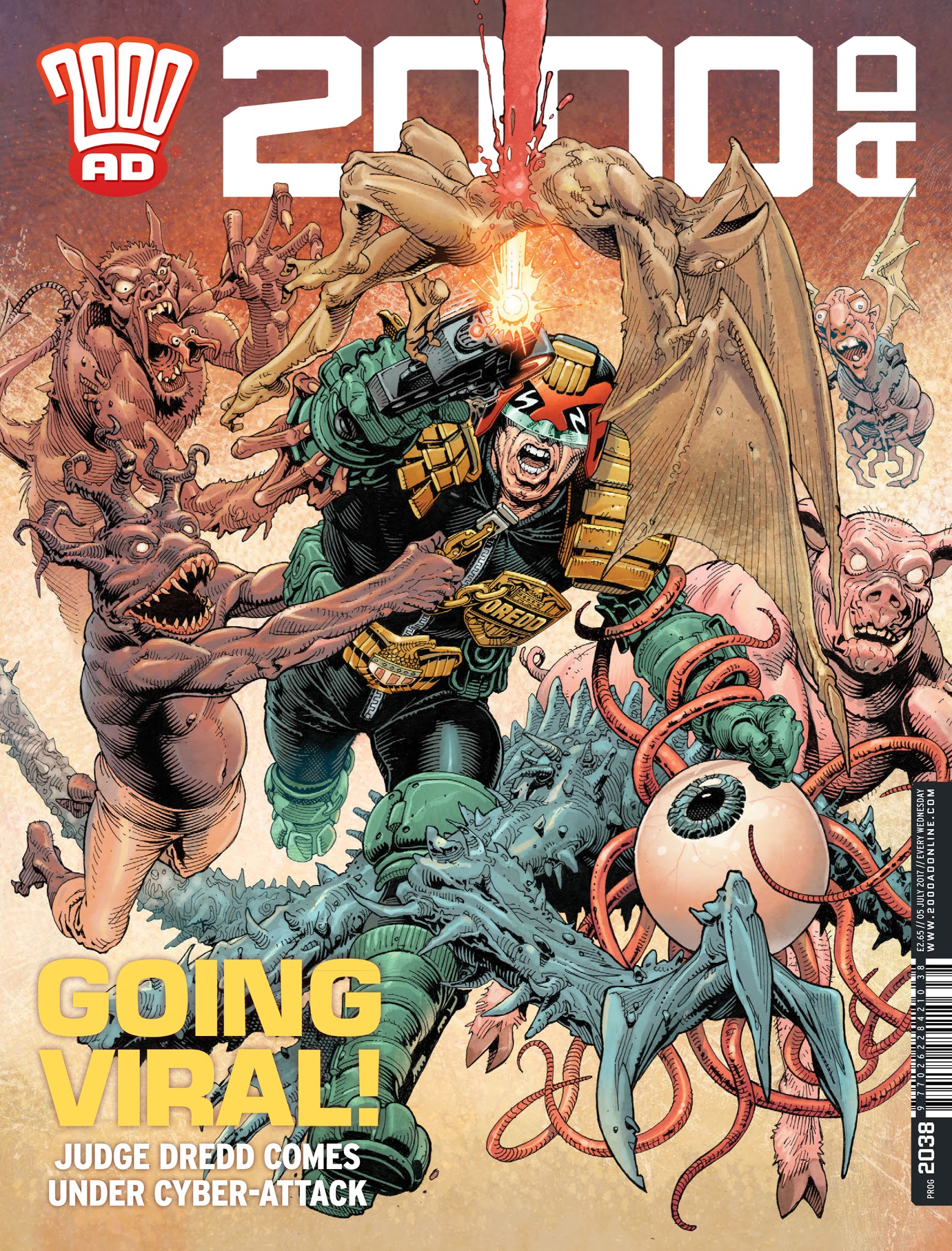 Read online 2000 AD comic -  Issue #2038 - 1