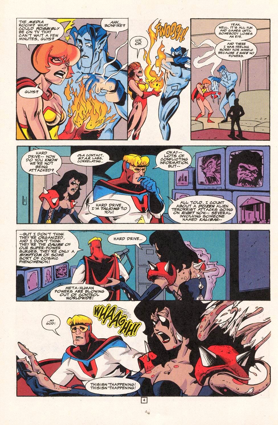 Read online Young Heroes in Love comic -  Issue #5 - 5