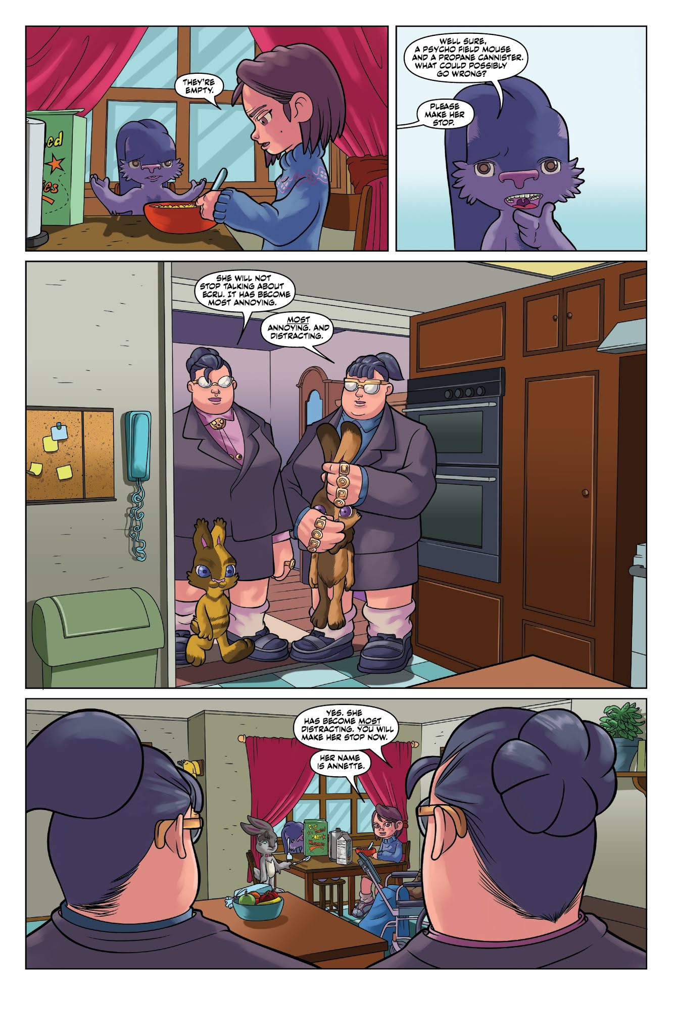 Read online Auntie Agatha's Home For Wayward Rabbits comic -  Issue #3 - 7