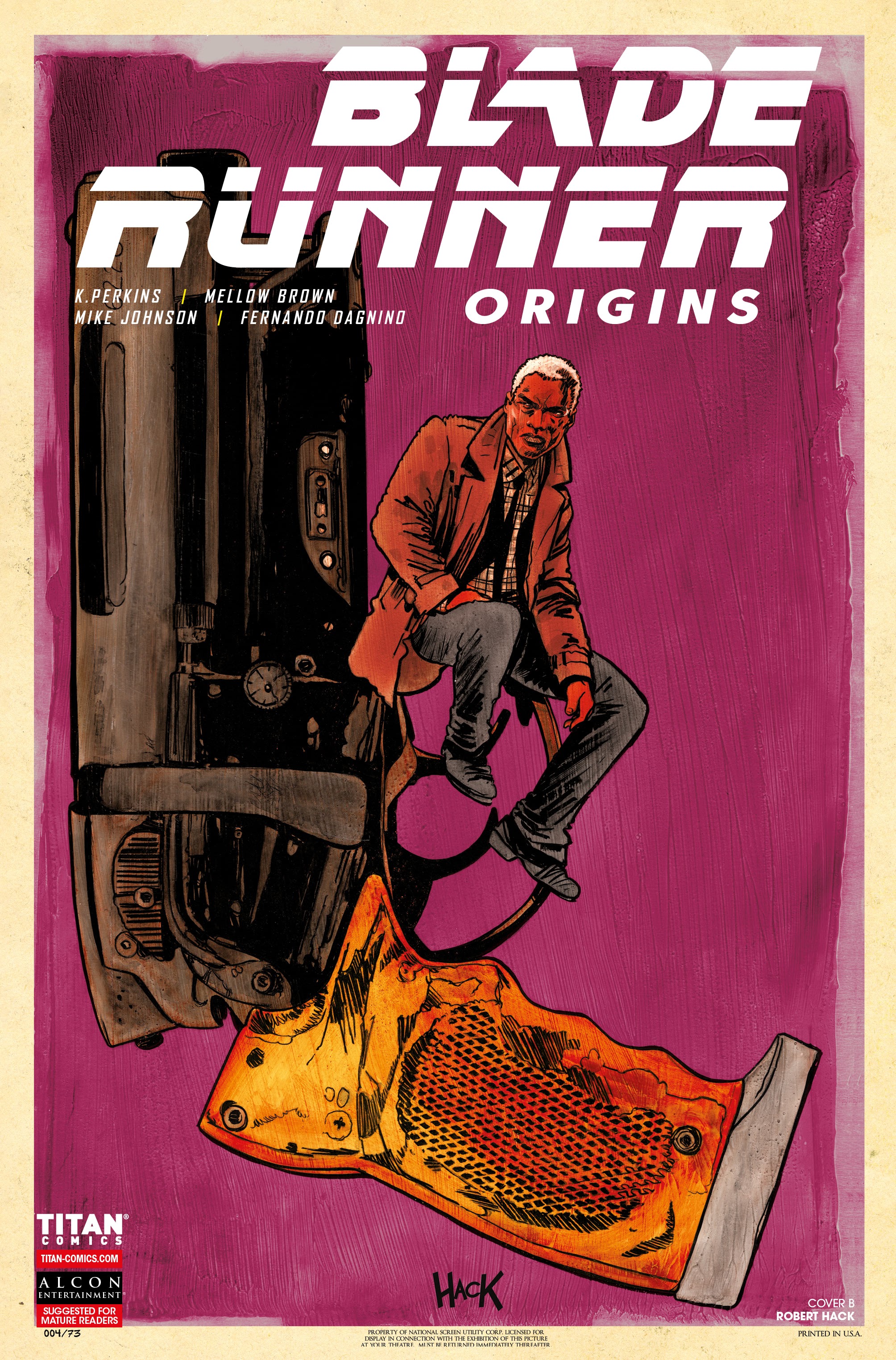 Read online Blade Runner Origins comic -  Issue #4 - 2
