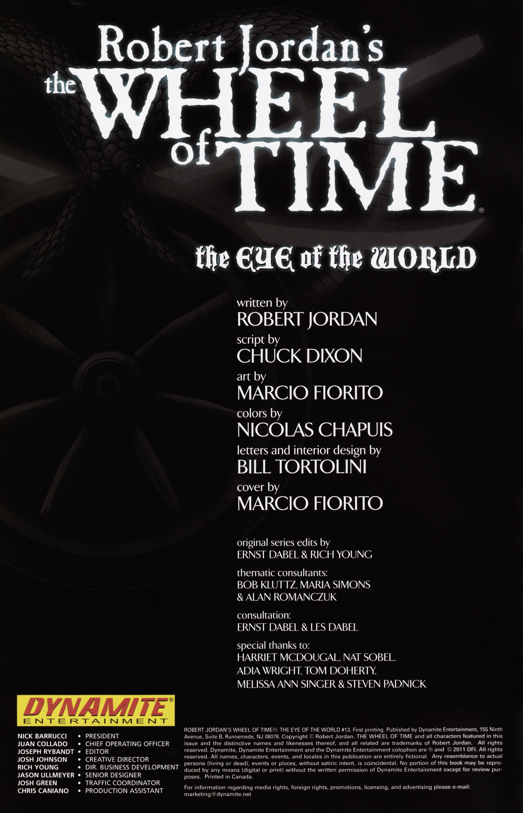 Read online Robert Jordan's Wheel of Time: The Eye of the World comic -  Issue #13 - 2