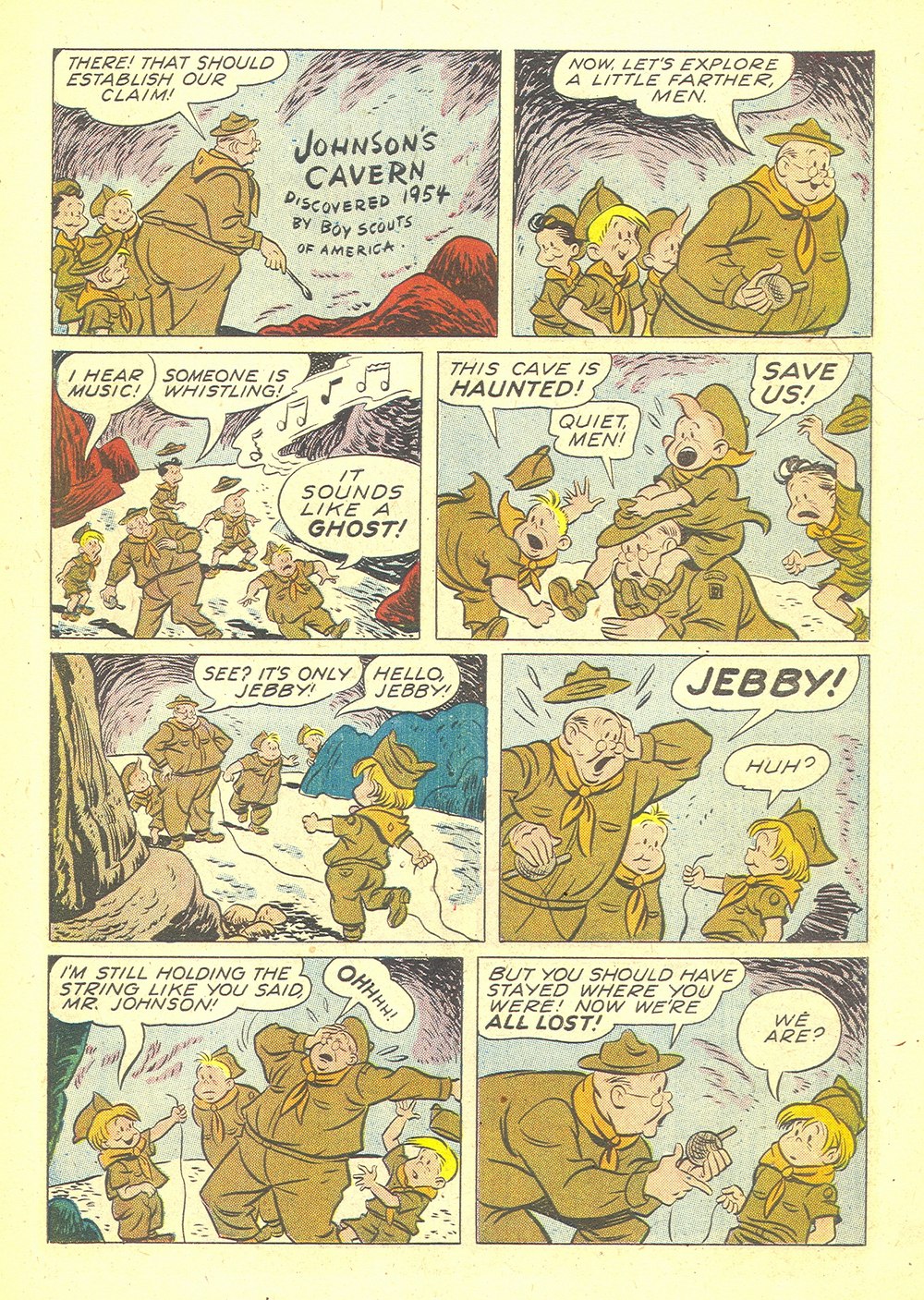 Read online Four Color Comics comic -  Issue #550 - 10