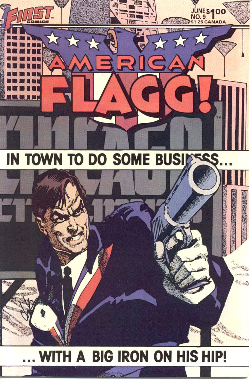 Read online American Flagg! comic -  Issue #9 - 1