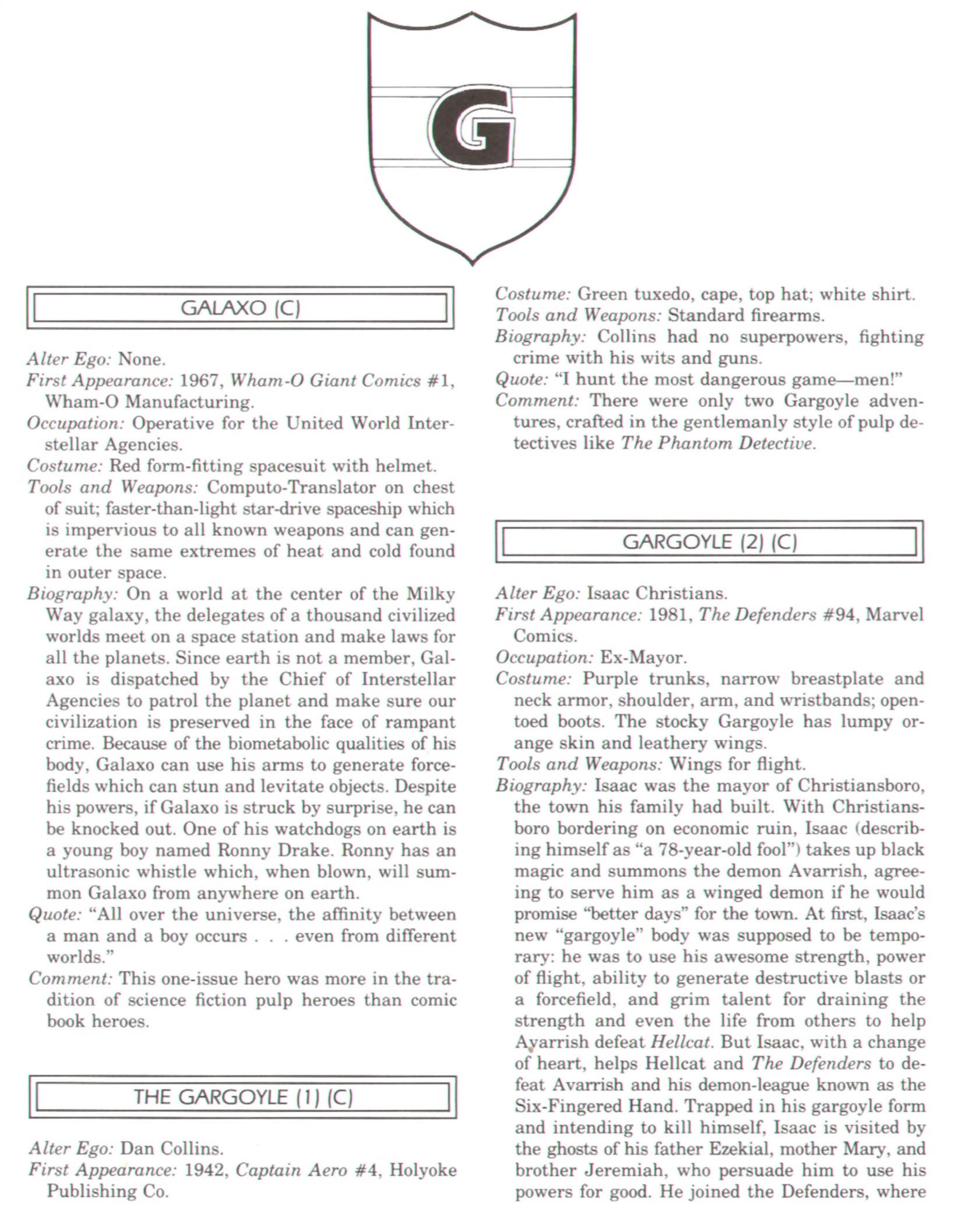 Read online The Encyclopedia of Superheroes comic -  Issue # TPB (Part 2) - 40