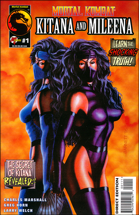Read online Mortal Kombat: Kitana And Mileena comic -  Issue # Full - 1