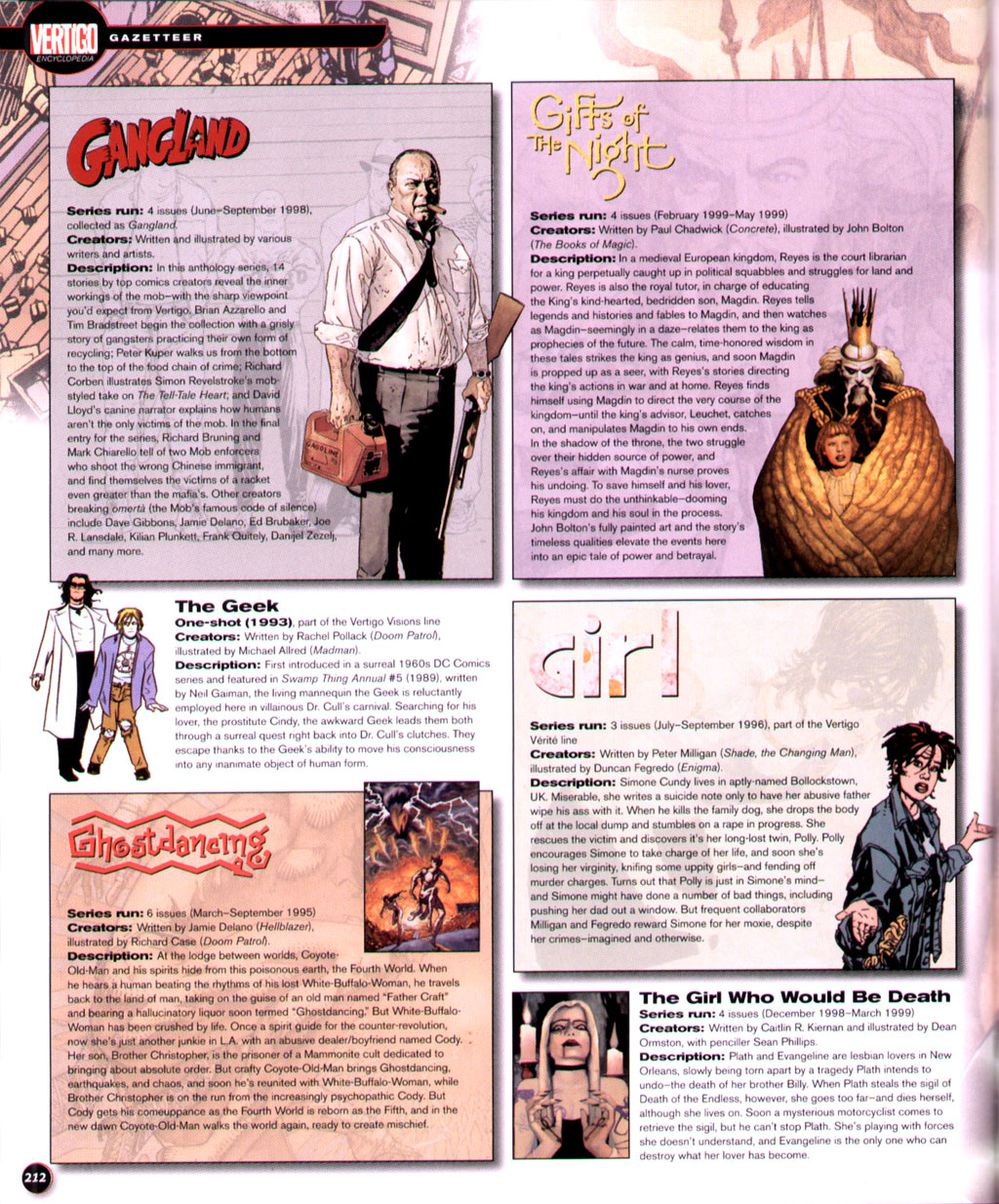 Read online The Vertigo Encyclopedia comic -  Issue # TPB (Part 3) - 12