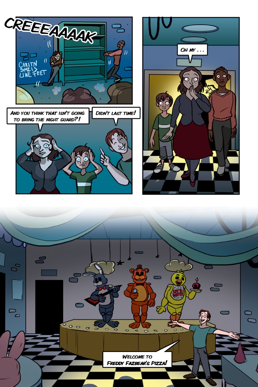 Read online Five Nights At Freddy's comic -  Issue # The Silver Eyes (Part 1) - 54