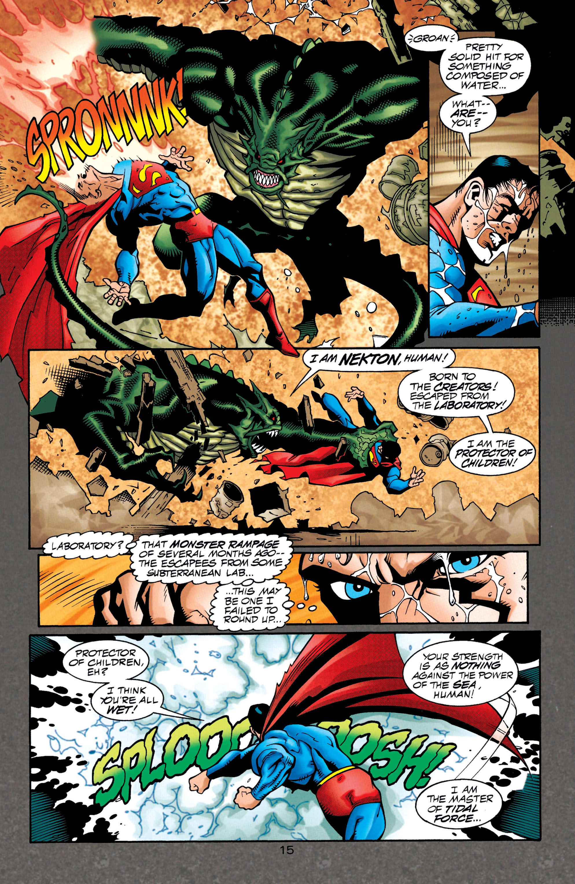 Read online Superman: The Man of Steel (1991) comic -  Issue #93 - 16