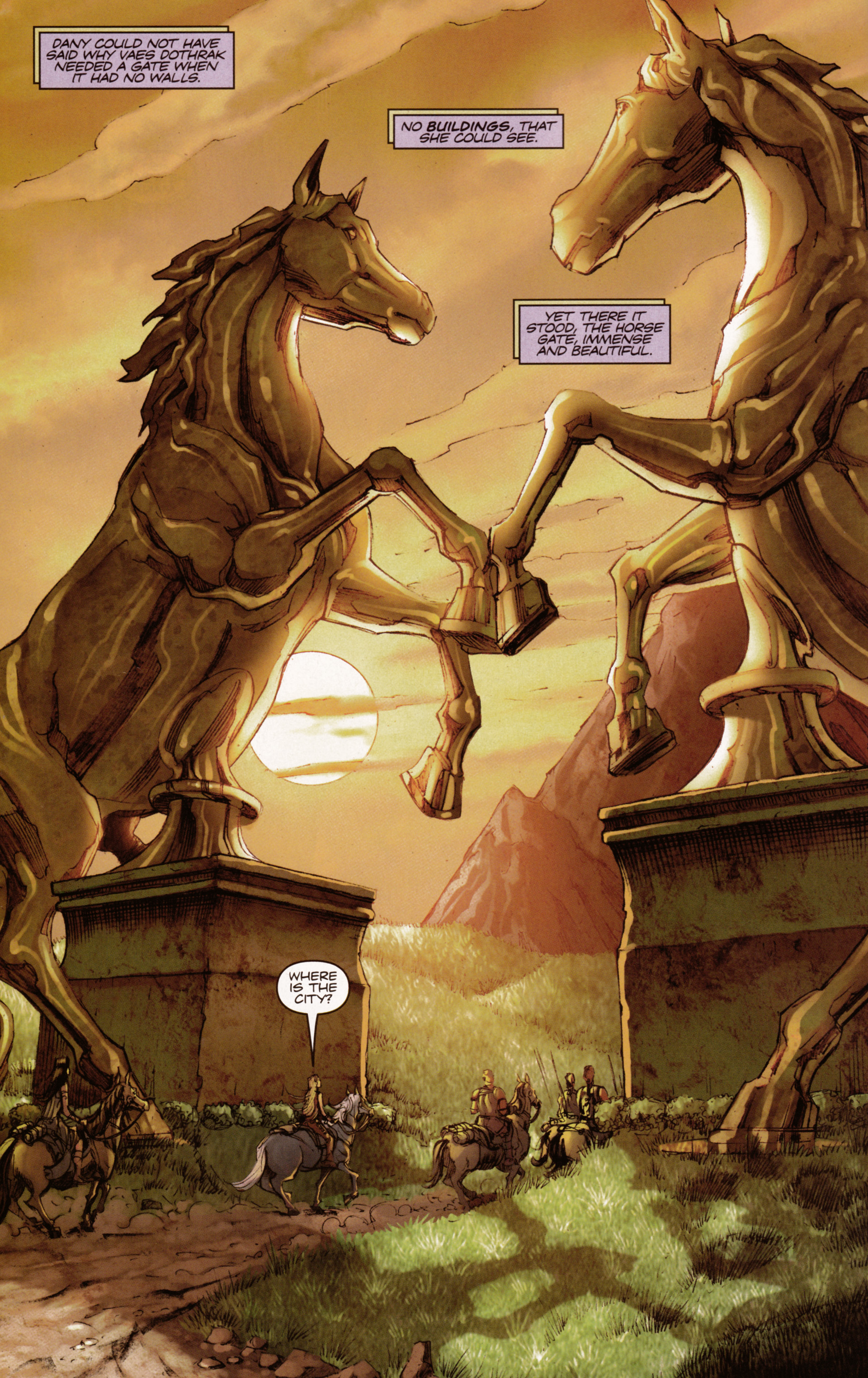 Read online A Game Of Thrones comic -  Issue #11 - 22