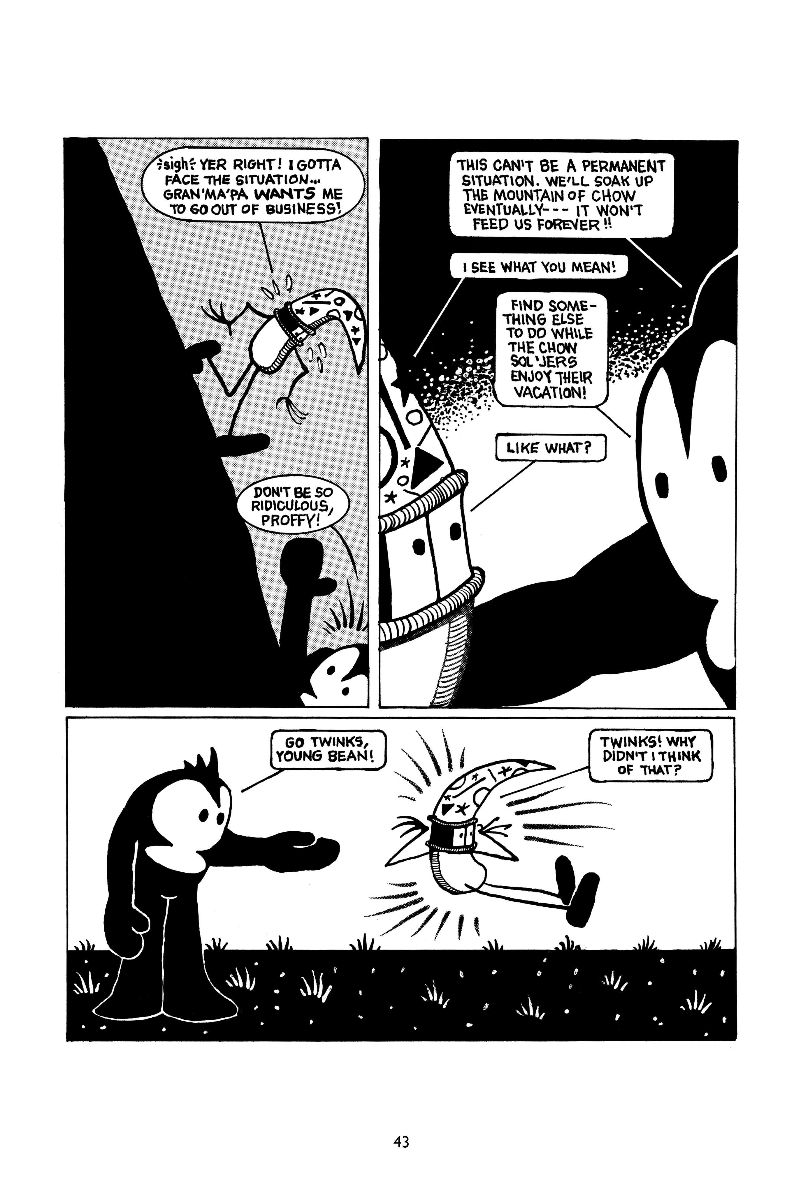 Read online Larry Marder's Beanworld Omnibus comic -  Issue # TPB 1 (Part 1) - 44