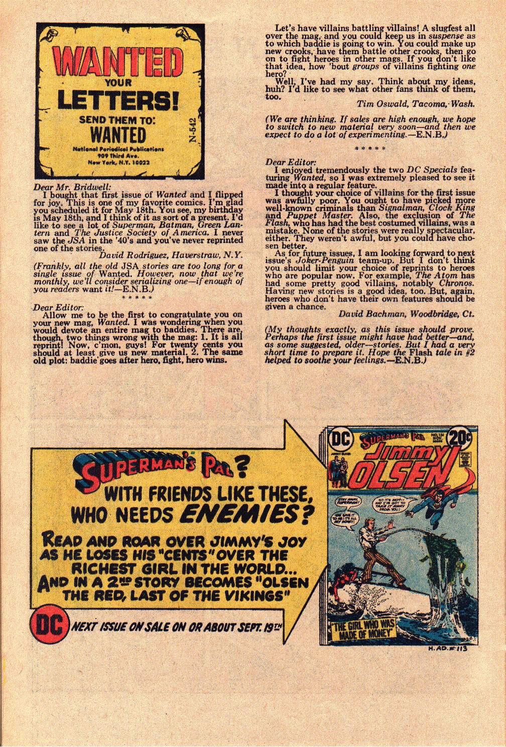 Read online Wanted, the World's Most Dangerous Villains comic -  Issue #3 - 32