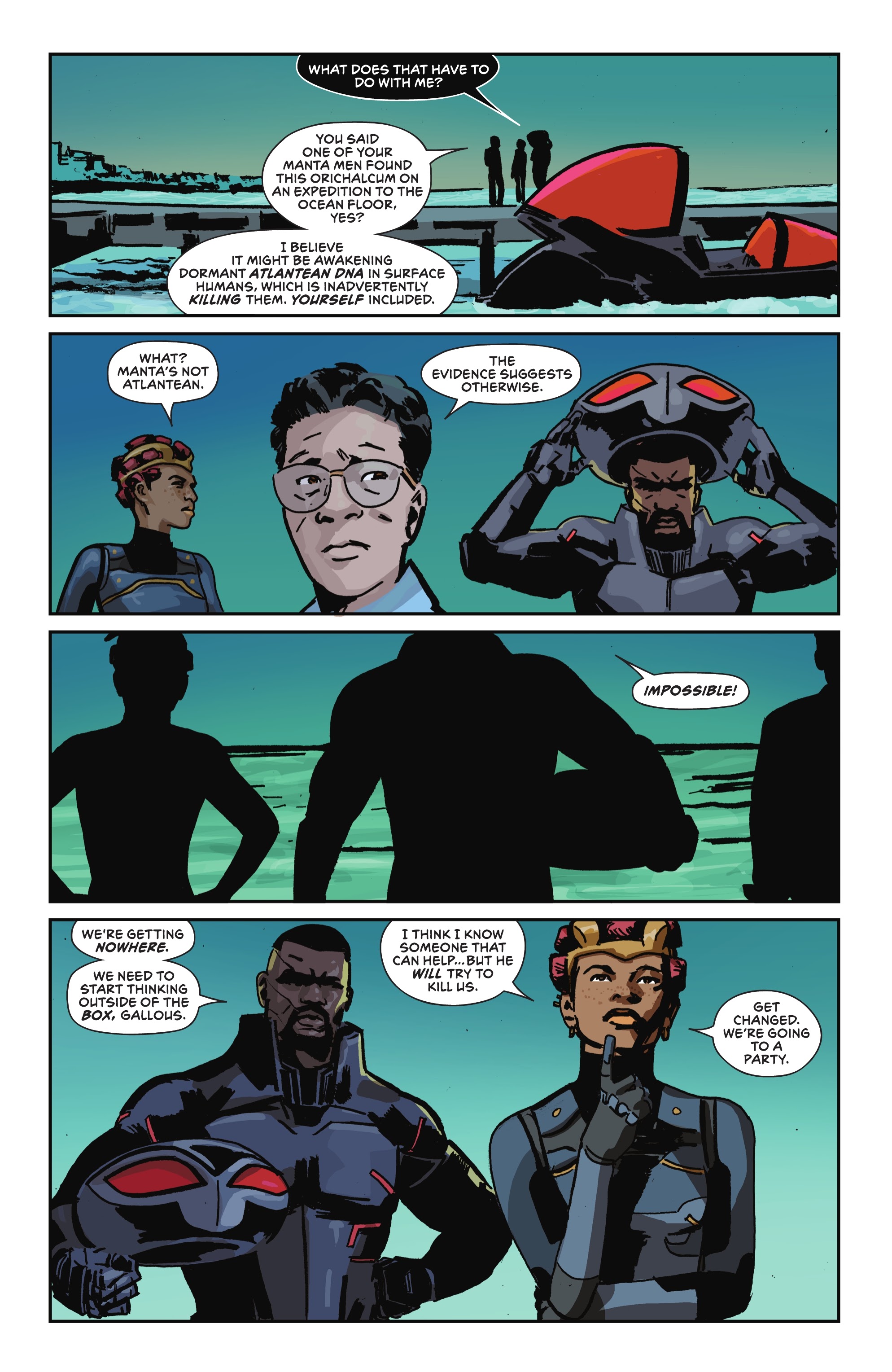 Read online Black Manta comic -  Issue #2 - 8