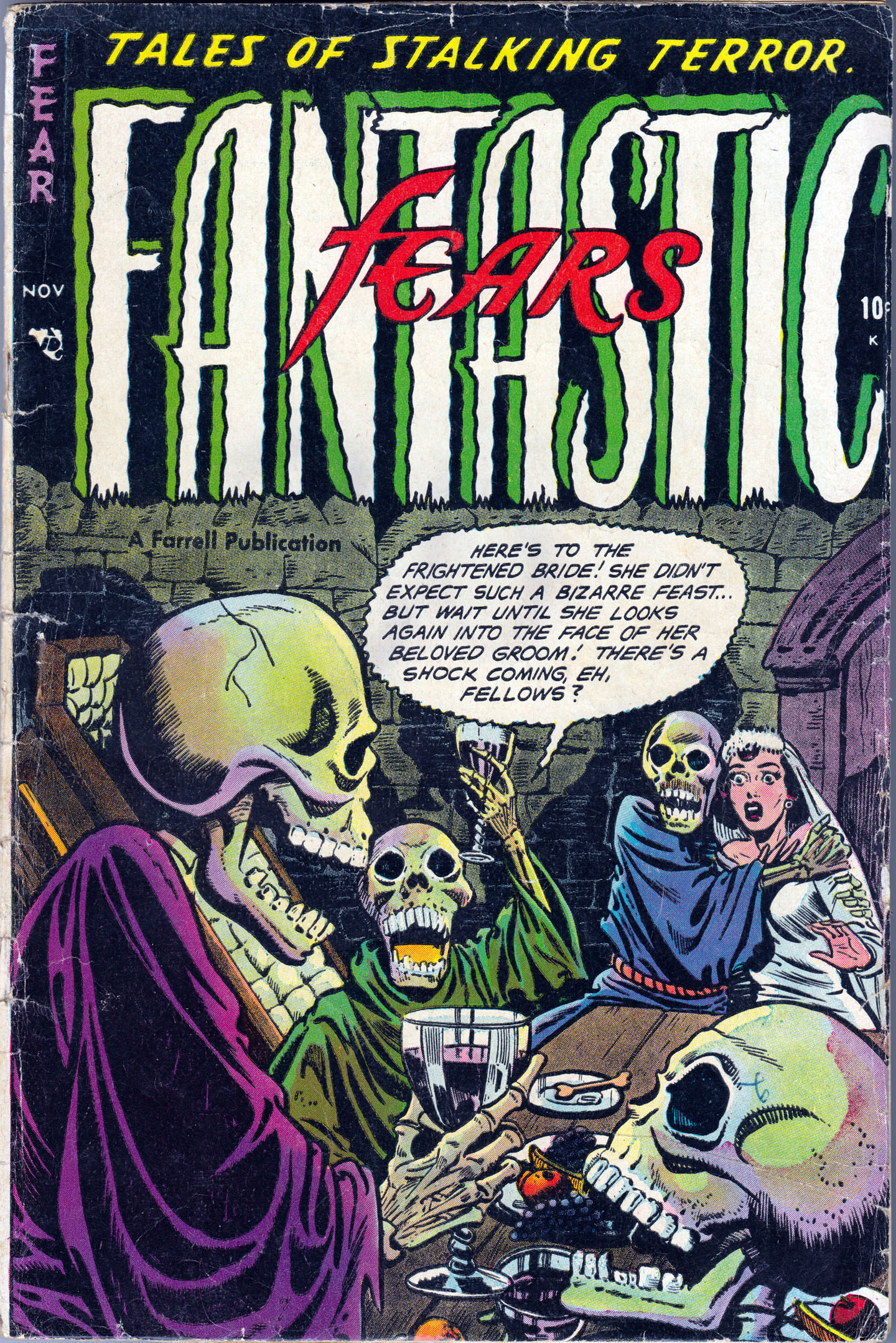 Read online Fantastic Fears comic -  Issue #4 - 1