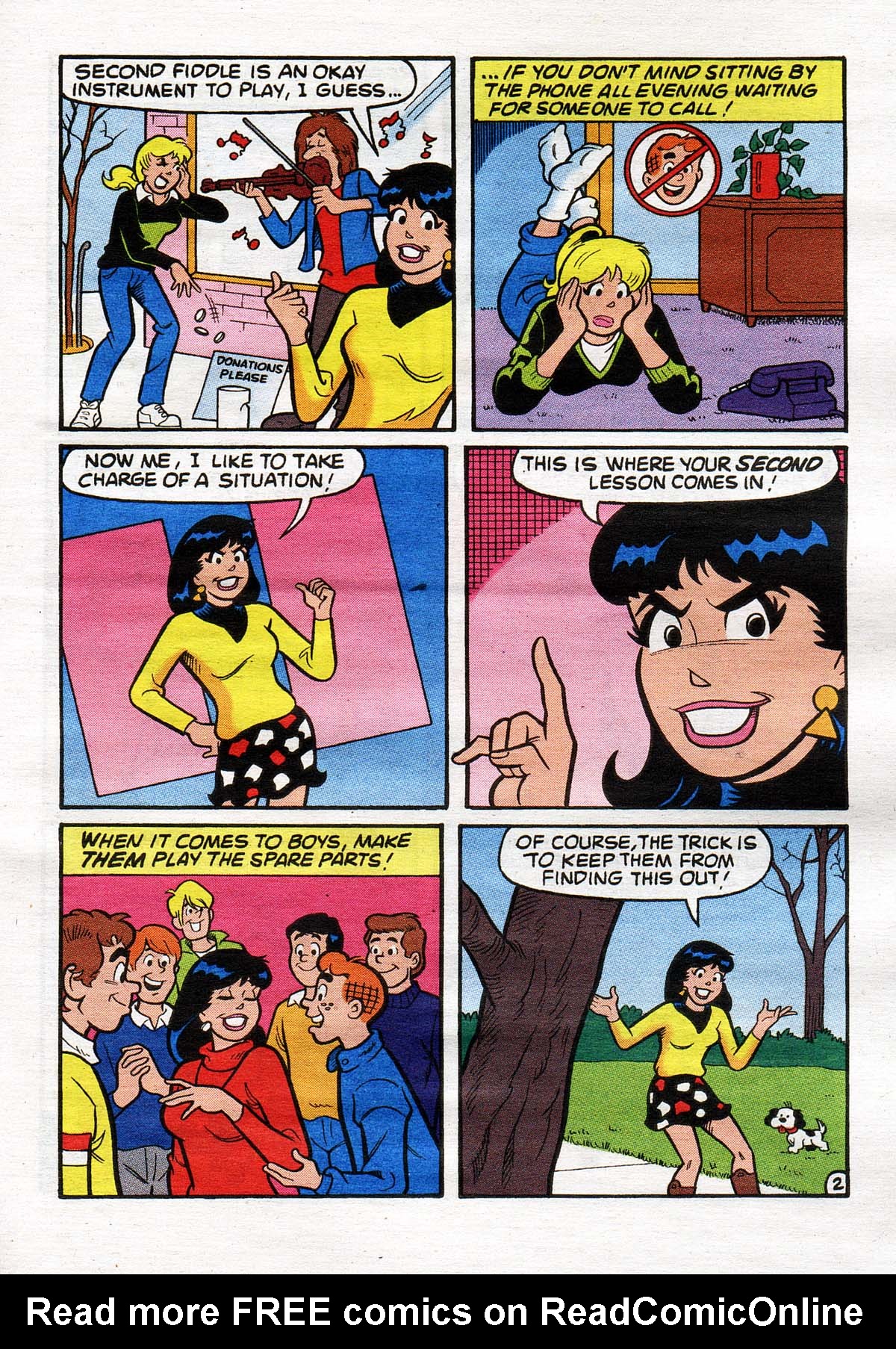 Read online Betty and Veronica Digest Magazine comic -  Issue #146 - 88