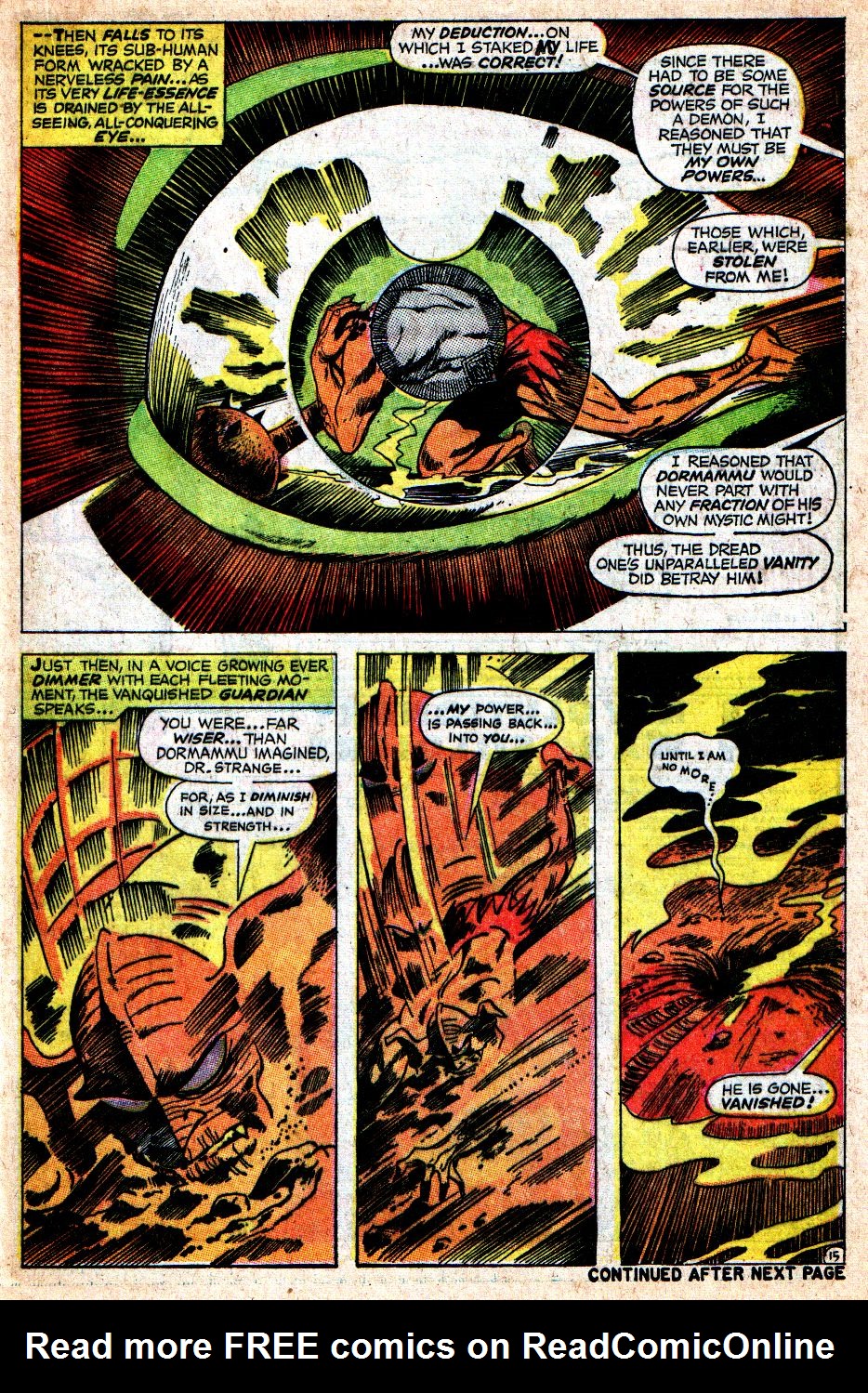 Read online Marvel Masterworks: Doctor Strange comic -  Issue # TPB 3 - 80