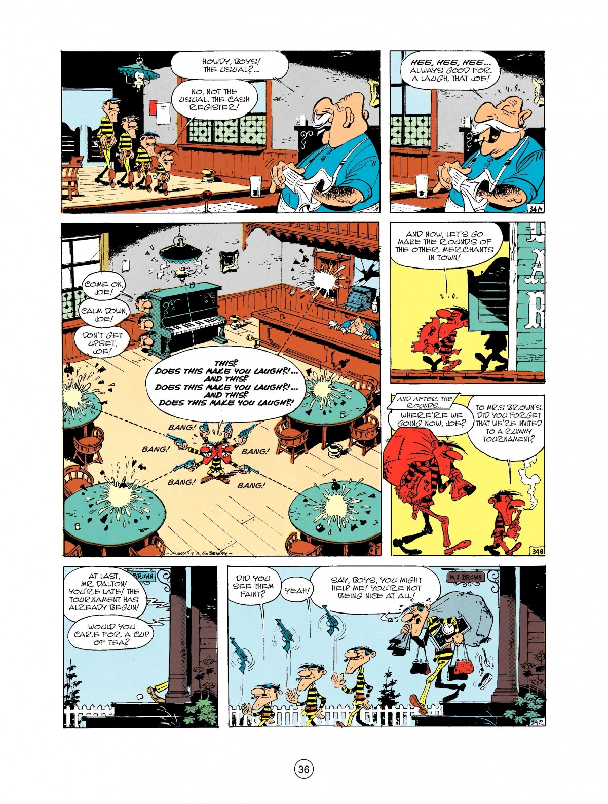 Read online A Lucky Luke Adventure comic -  Issue #36 - 36