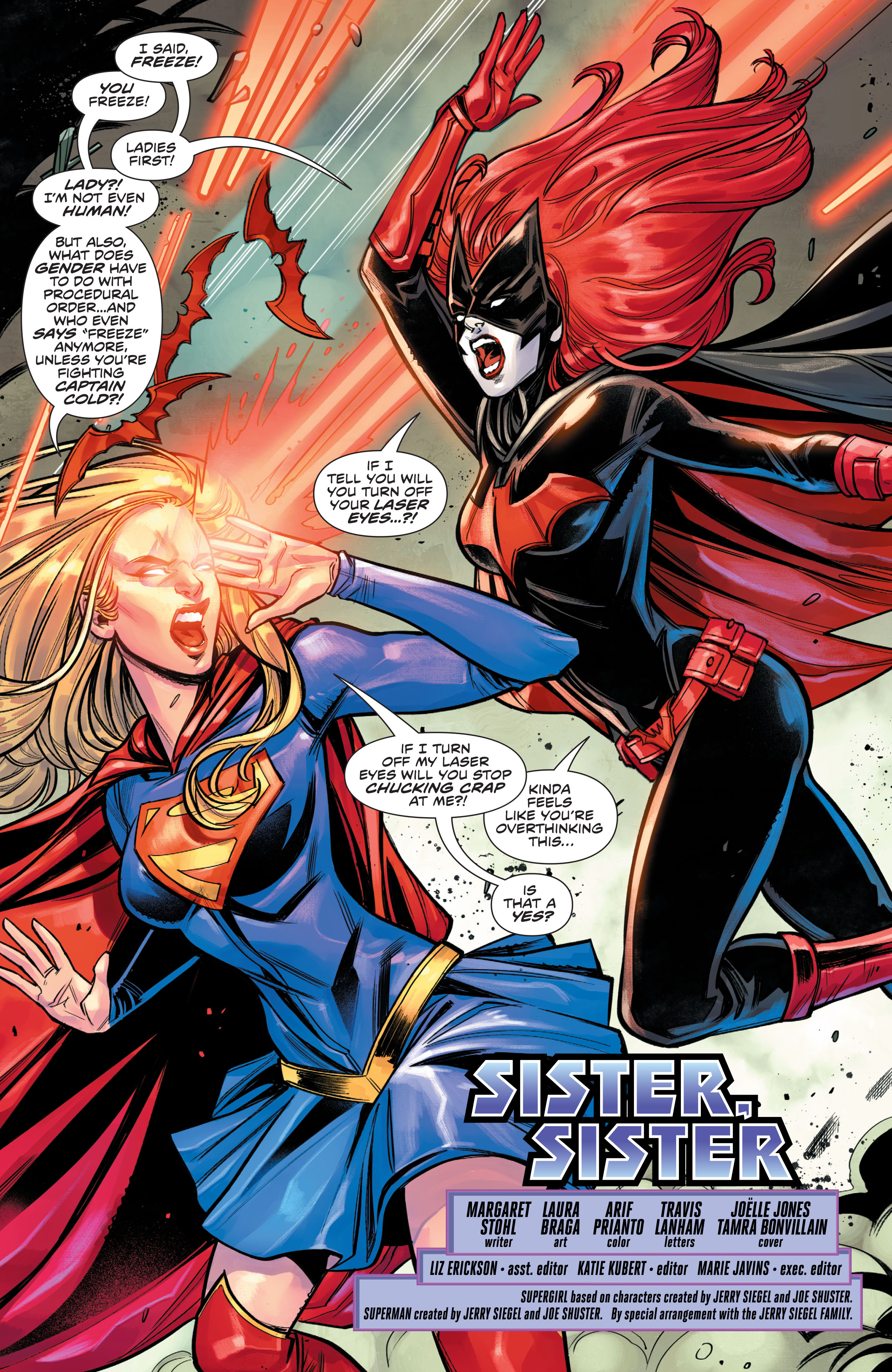 Read online World's Finest: Batwoman and Supergirl comic -  Issue #1 - 4