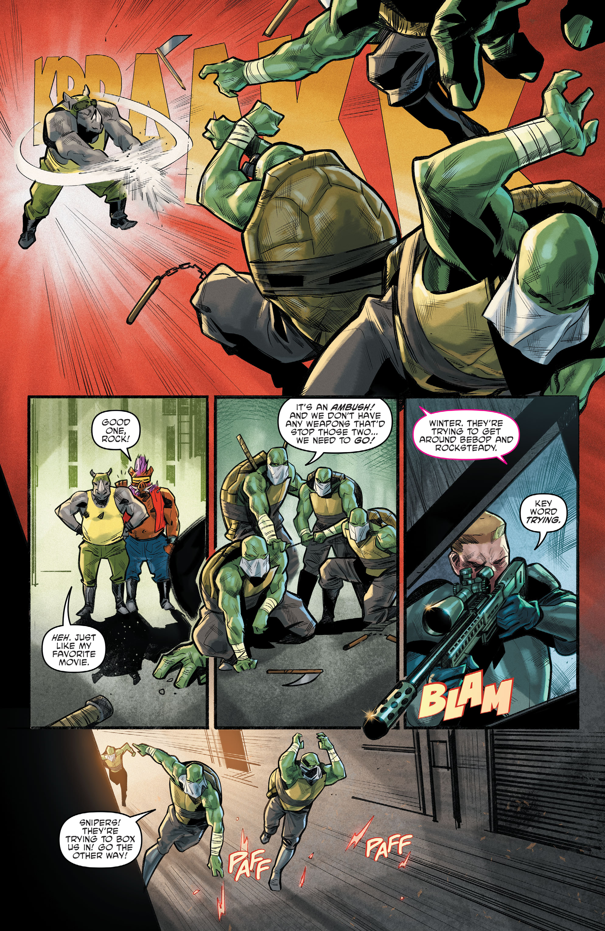 Read online Teenage Mutant Ninja Turtles: The Armageddon Game - The Alliance comic -  Issue #6 - 9