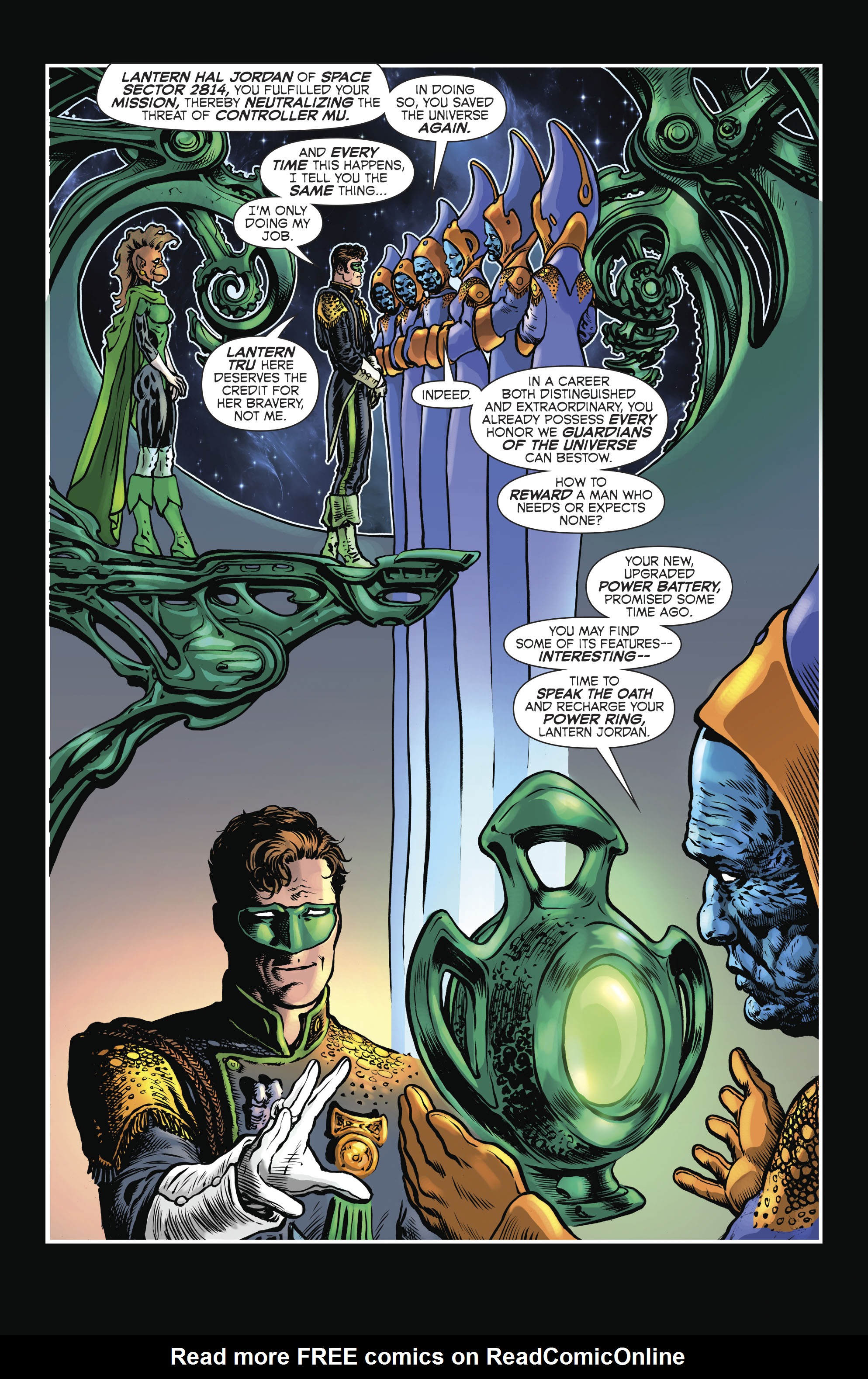 Read online The Green Lantern Season Two comic -  Issue #1 - 4