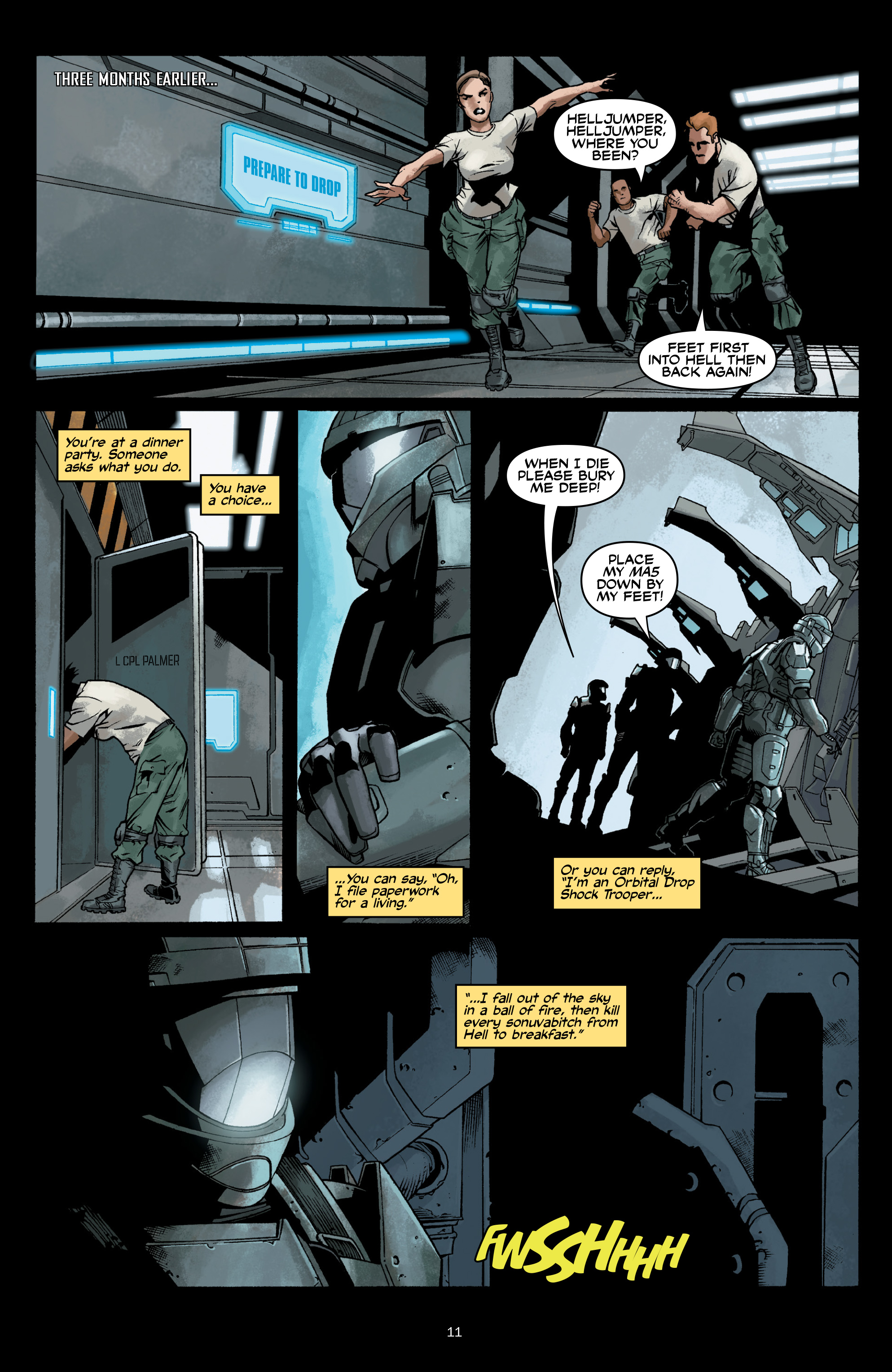 Read online Halo: Initiation comic -  Issue # _TPB - 13