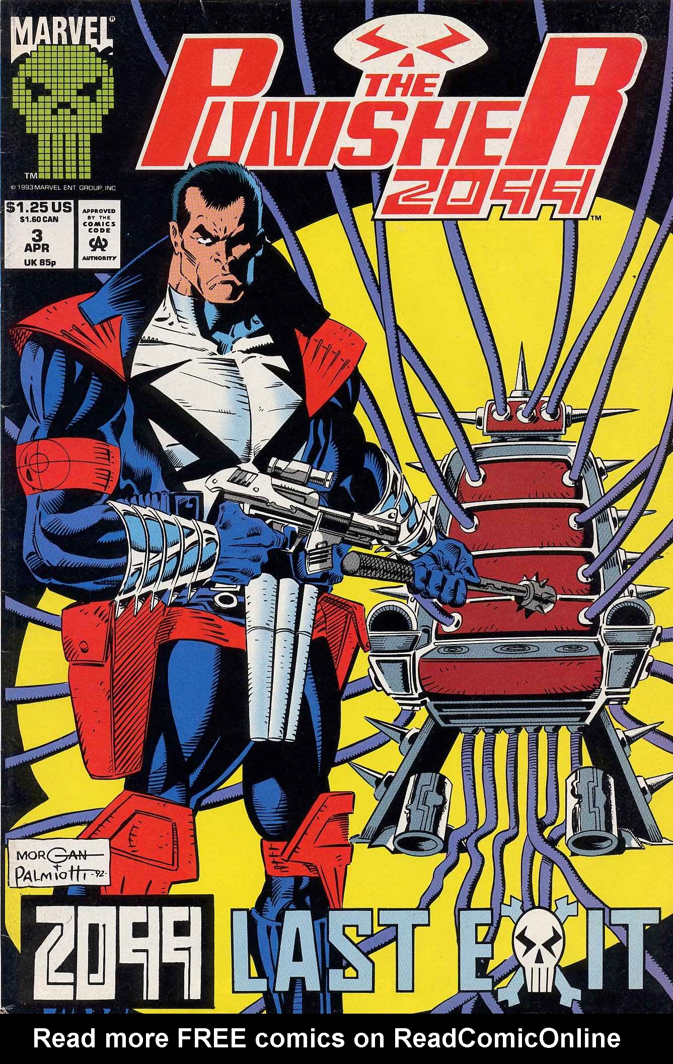 Read online Punisher 2099 comic -  Issue #3 - 2