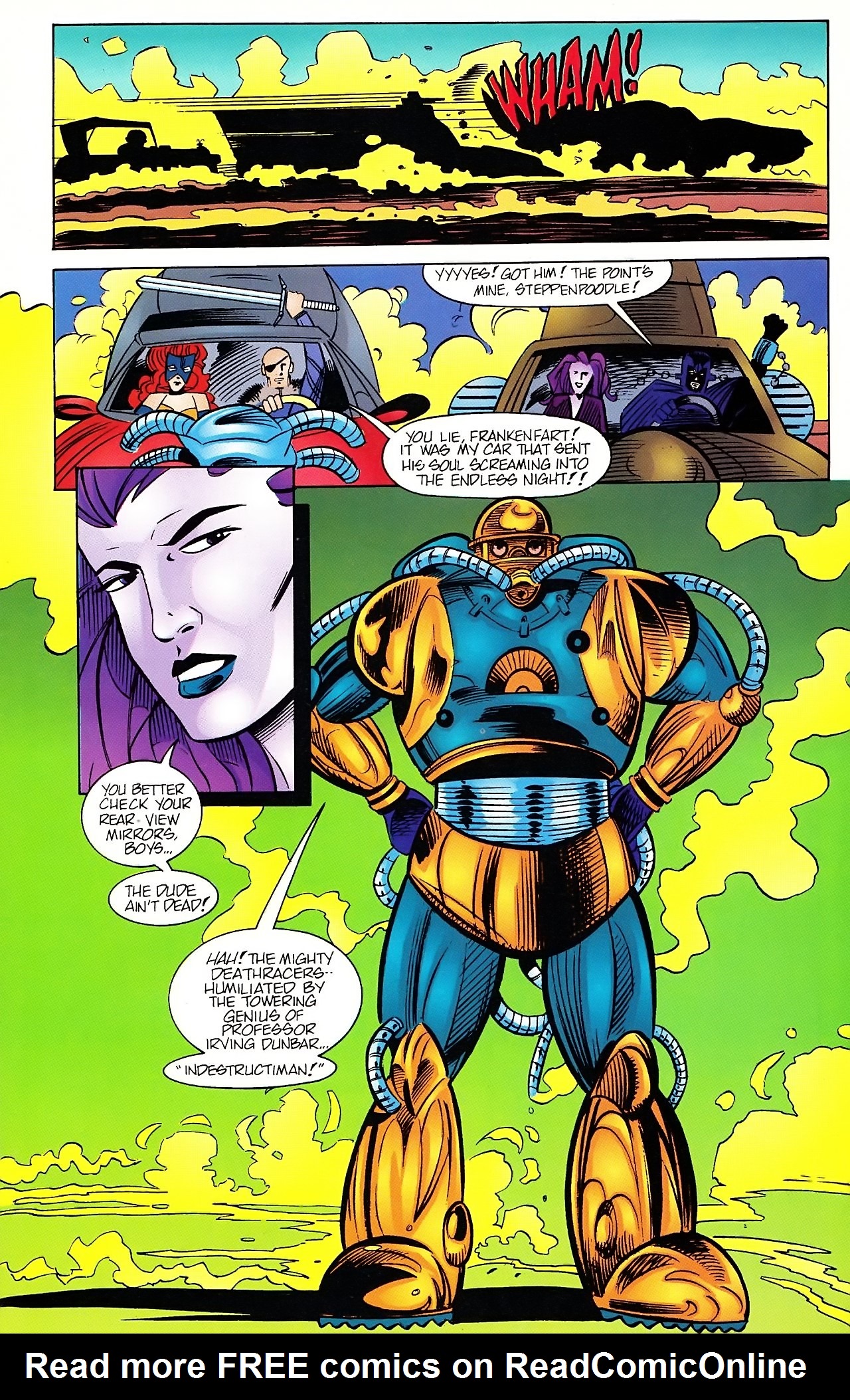 Read online Death Race 2020 comic -  Issue #6 - 5