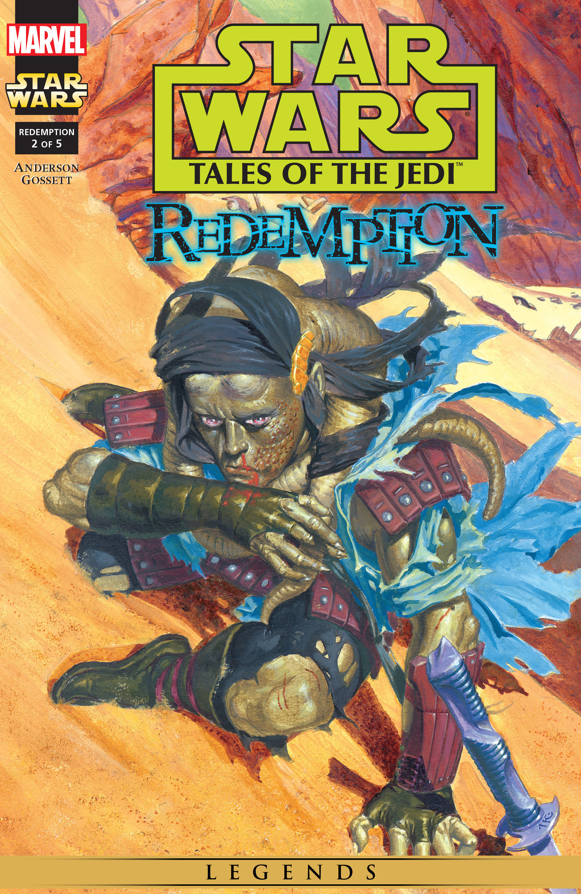 Read online Star Wars: Tales of the Jedi - Redemption comic -  Issue #2 - 1