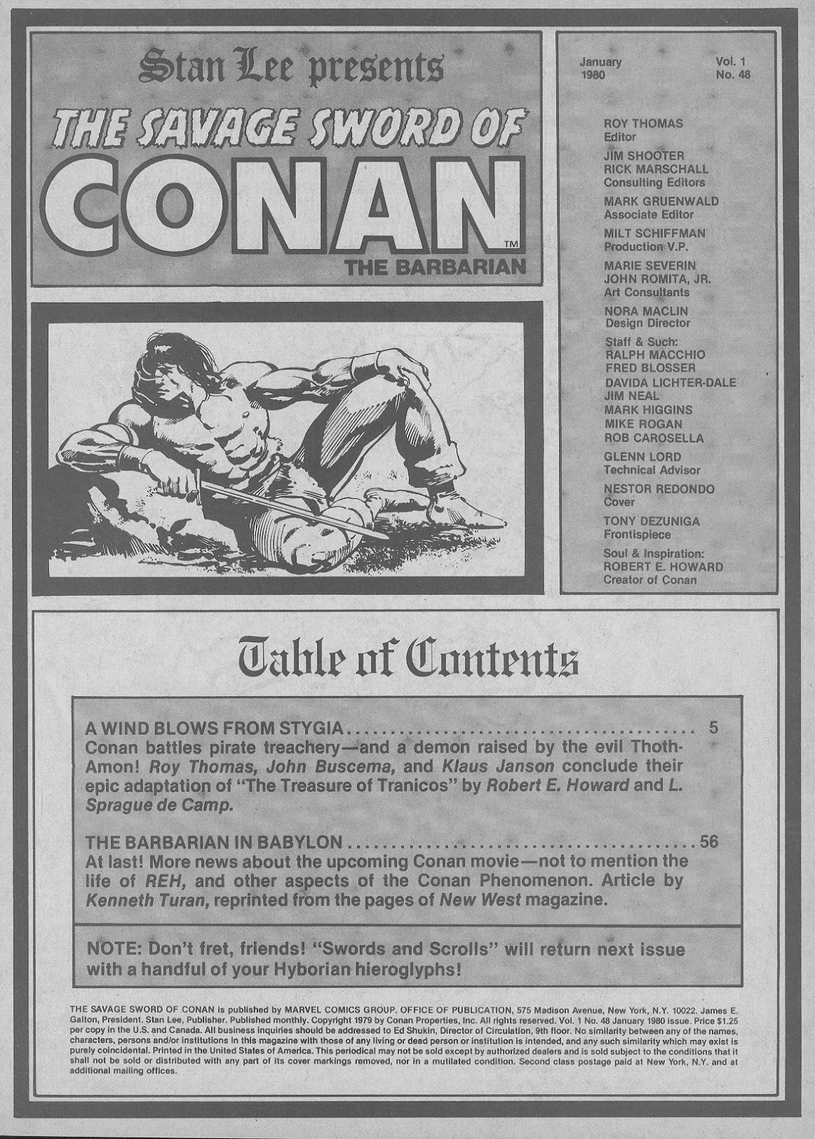The Savage Sword Of Conan issue 48 - Page 3