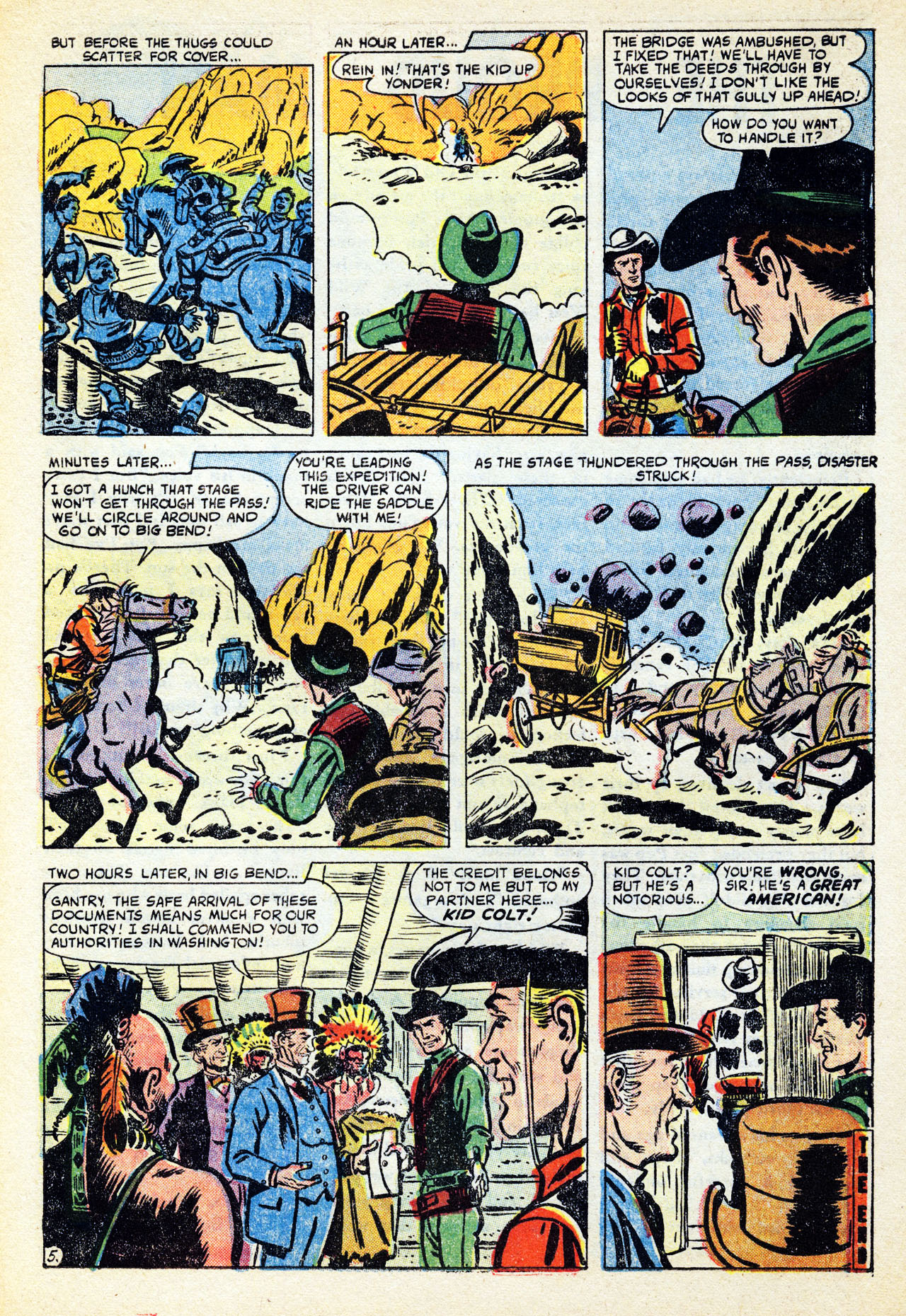 Read online Gunsmoke Western comic -  Issue #35 - 7