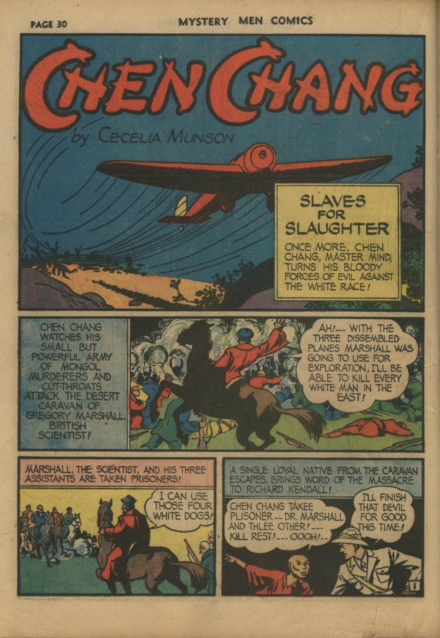 Read online Mystery Men Comics comic -  Issue #10 - 32