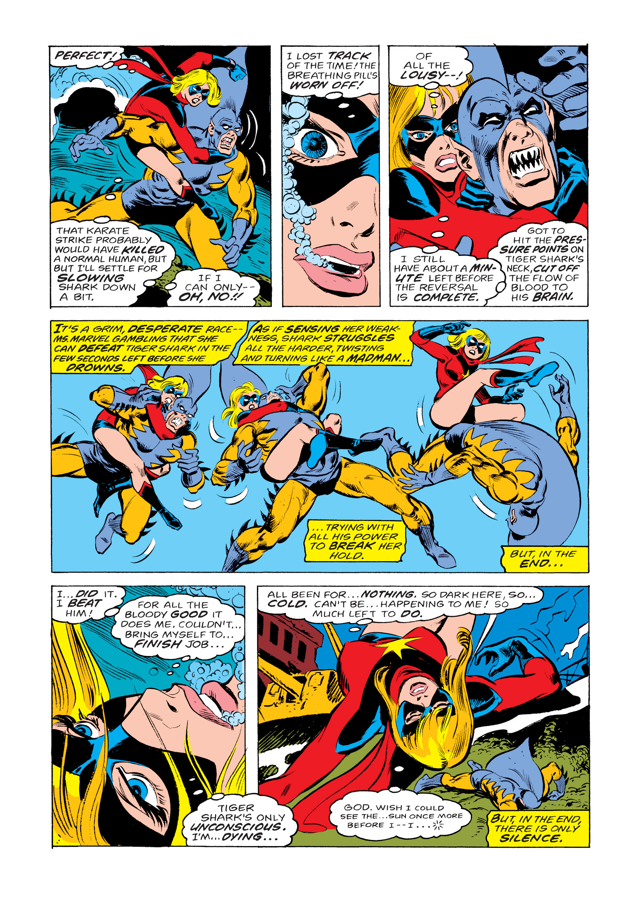 Read online Ms. Marvel (1977) comic -  Issue #16 - 17