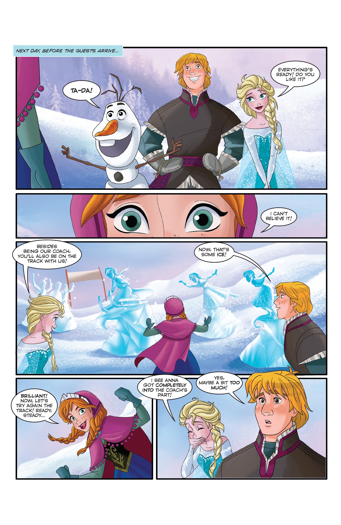 Read online Disney Frozen comic -  Issue #5 - 14