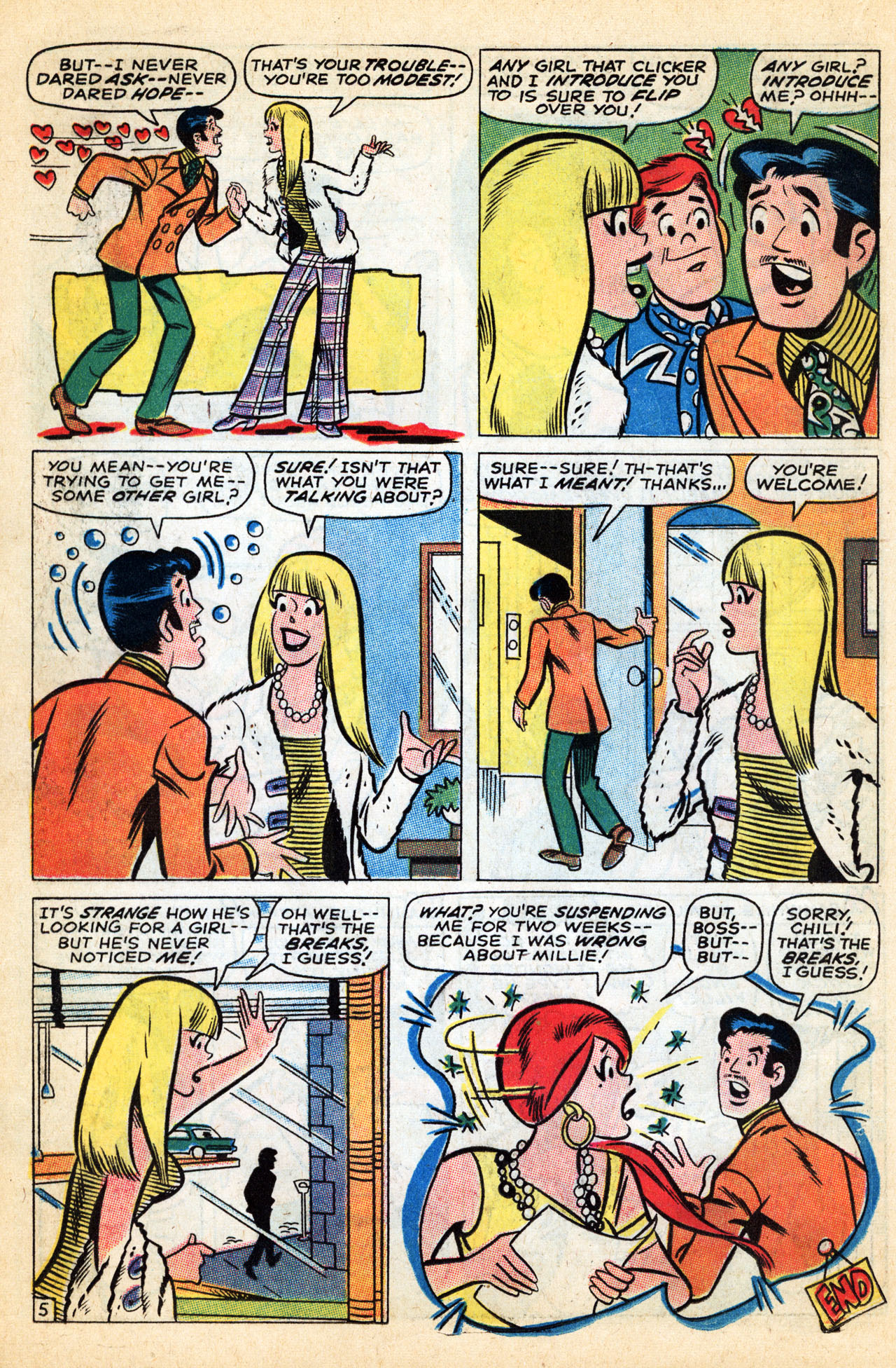 Read online Millie the Model comic -  Issue #175 - 18
