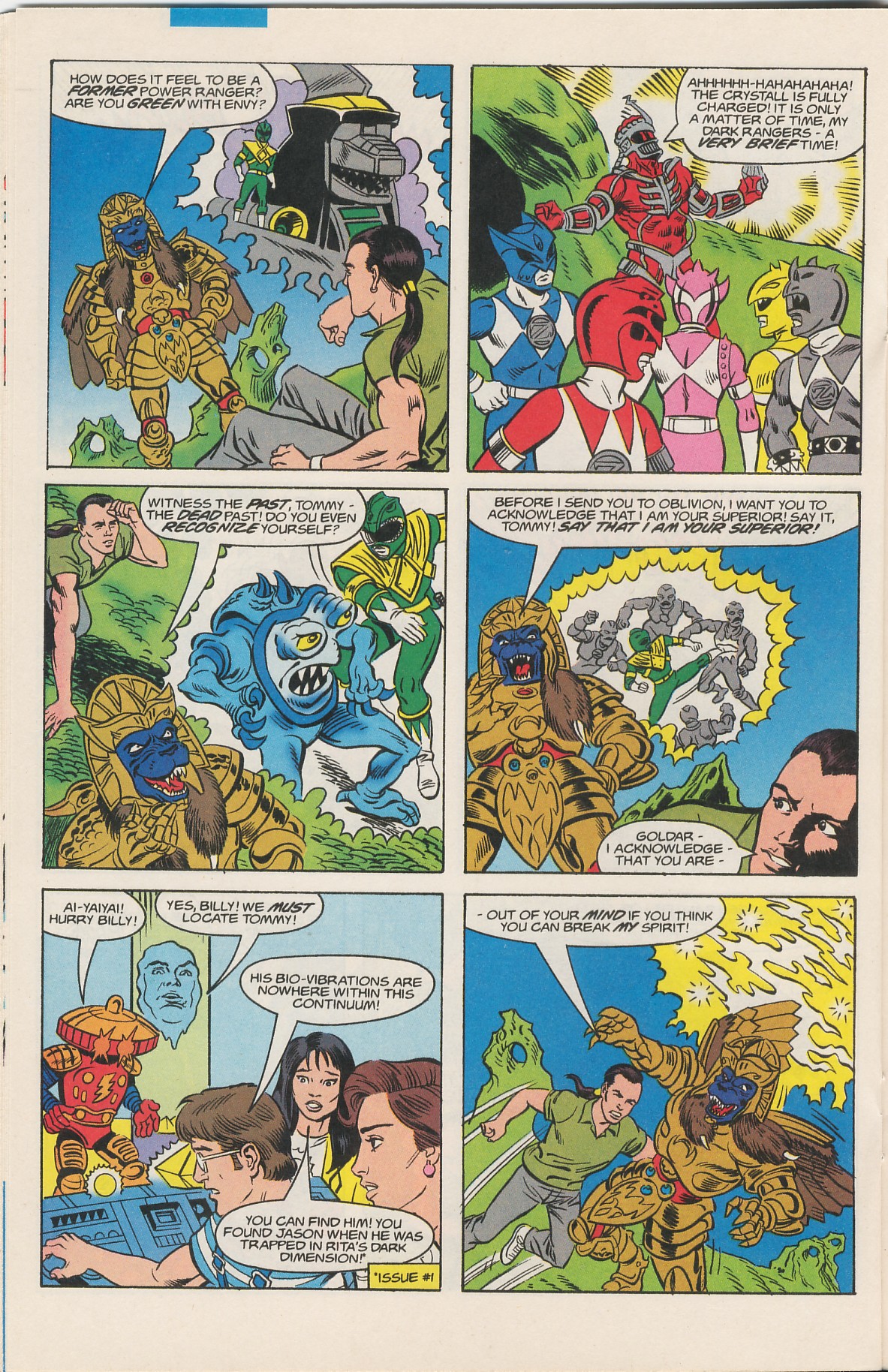 Read online Mighty Morphin Power Rangers Saga comic -  Issue #3 - 20