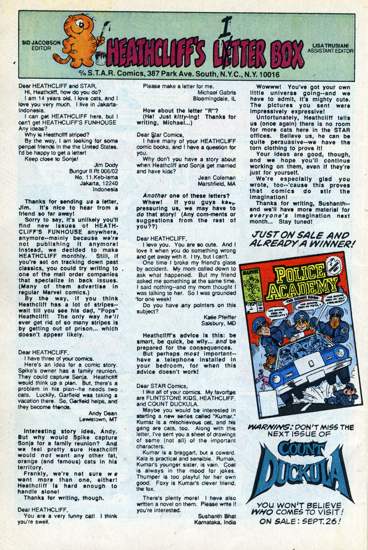 Read online Heathcliff comic -  Issue #39 - 32