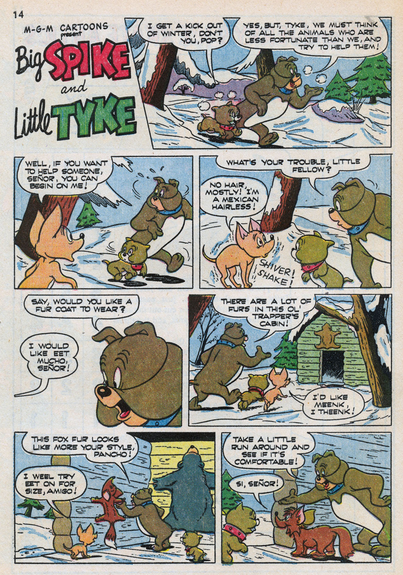 Read online M.G.M.'s Tom and Jerry's Winter Fun comic -  Issue #3 - 17