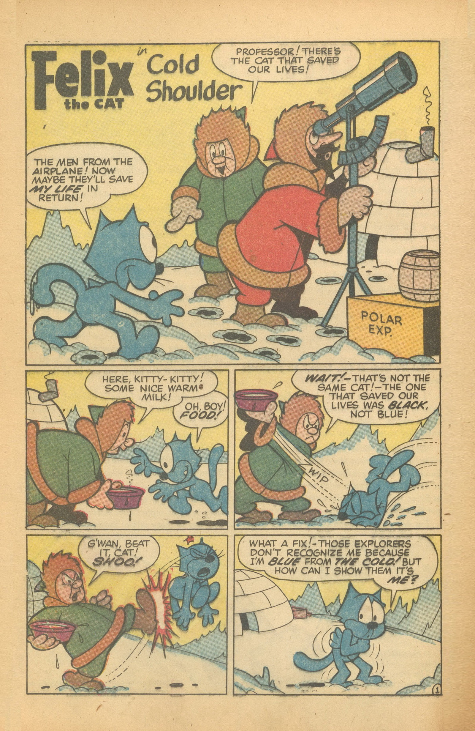 Read online Felix the Cat (1955) comic -  Issue #67 - 12