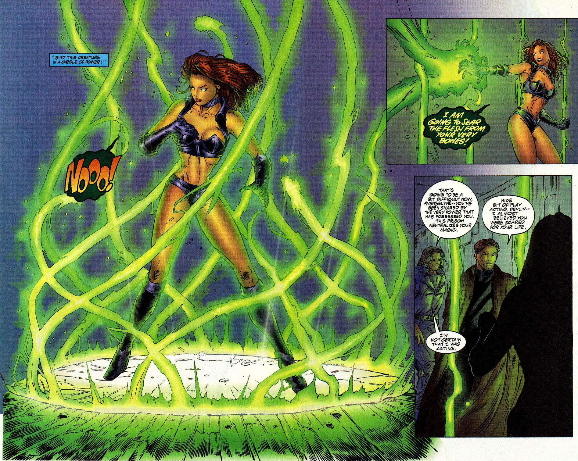 Read online Avengelyne (1996) comic -  Issue #12 - 19