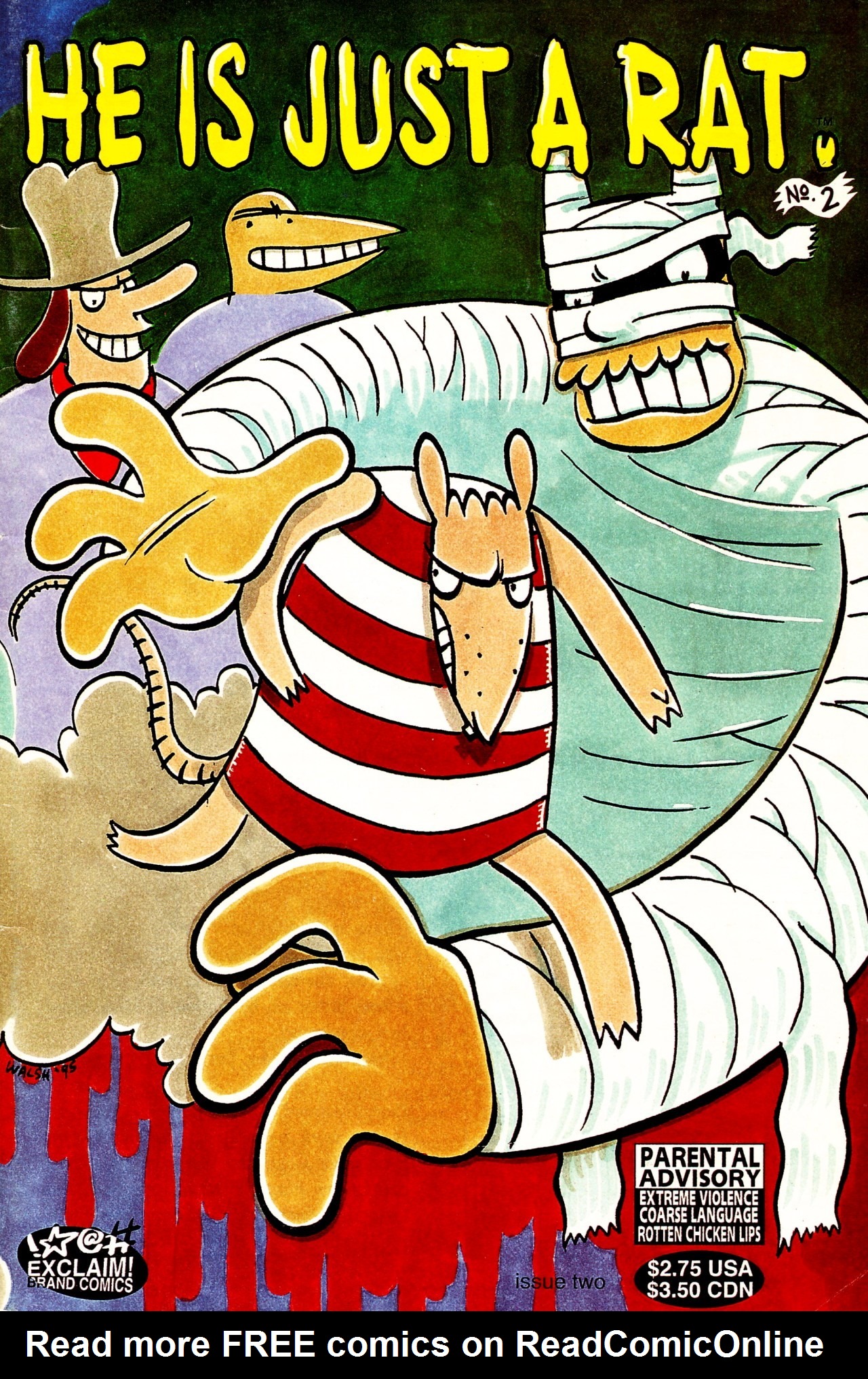 Read online He is Just a Rat comic -  Issue #2 - 1