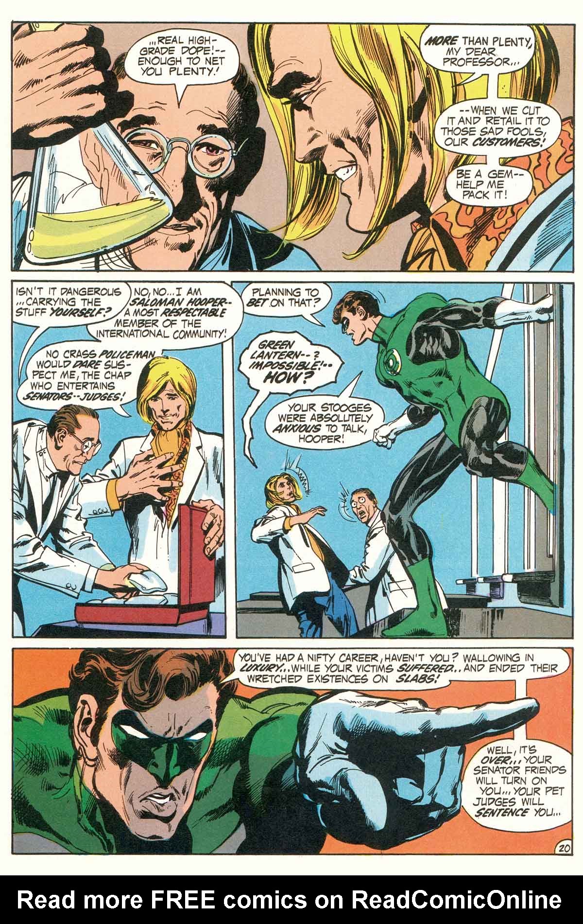 Read online Green Lantern/Green Arrow comic -  Issue #6 - 21