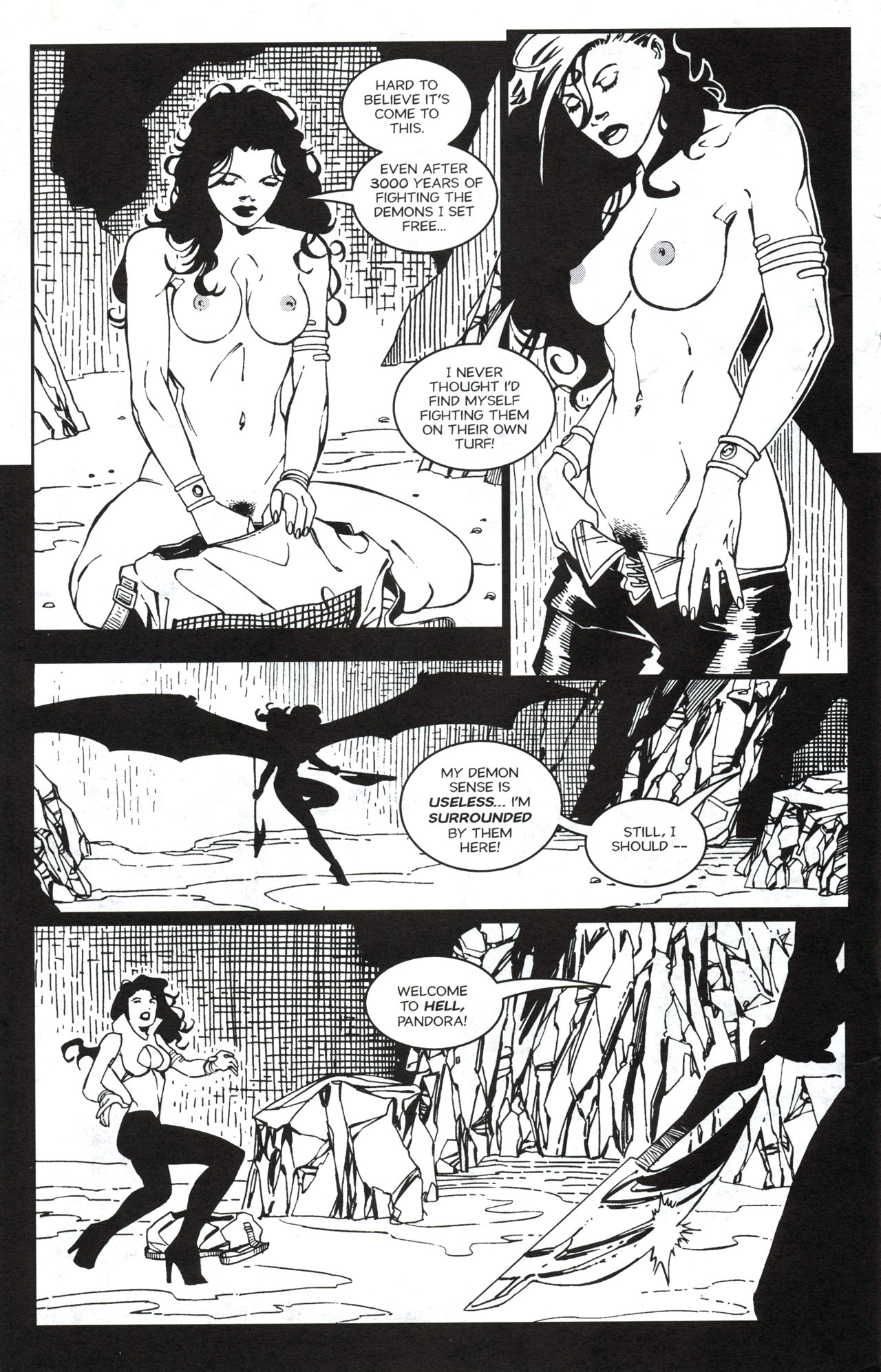 Read online Pandora: Pandemonium comic -  Issue #1 - 22