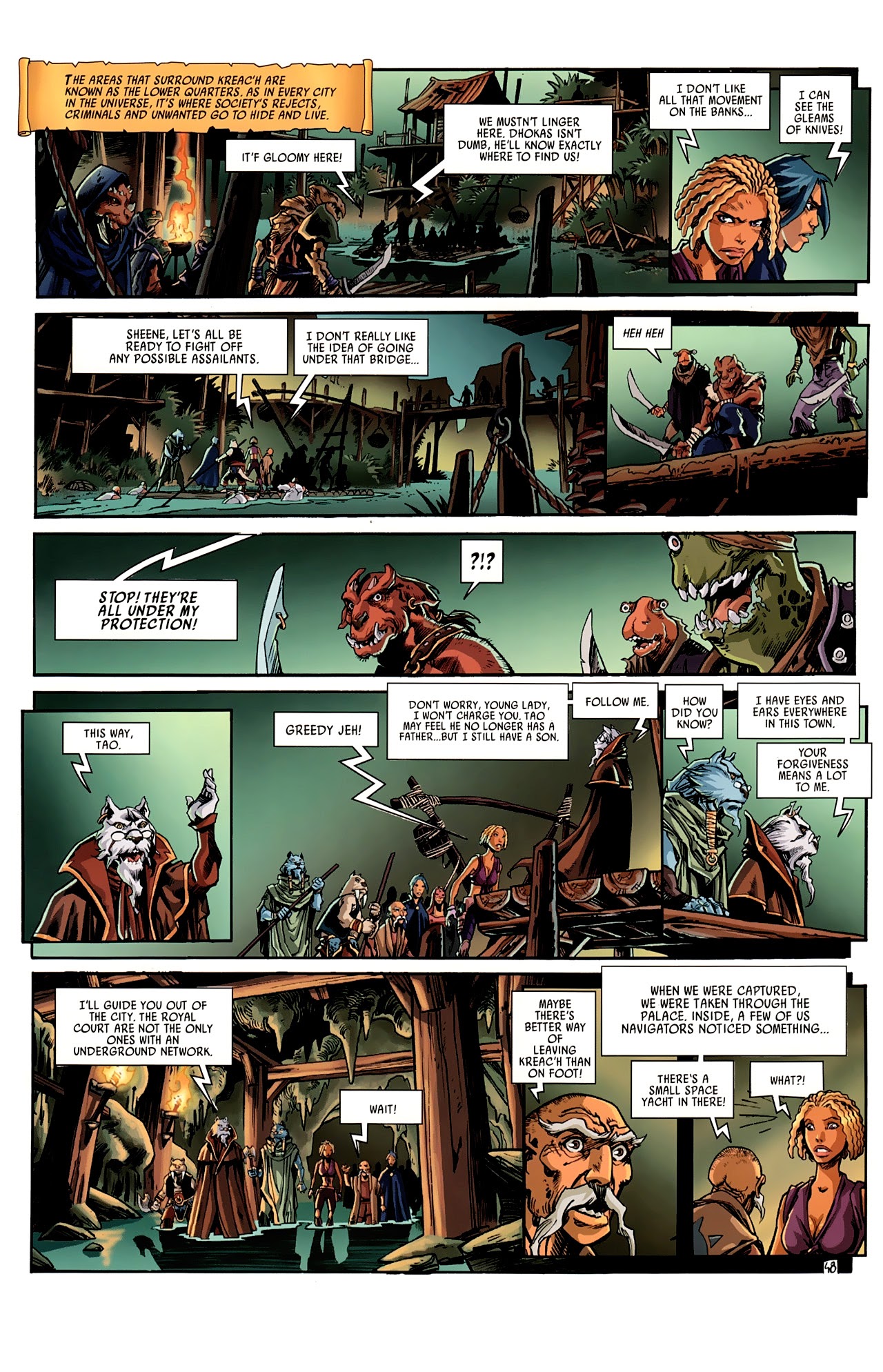 Read online Ythaq: The Forsaken World comic -  Issue #2 - 54
