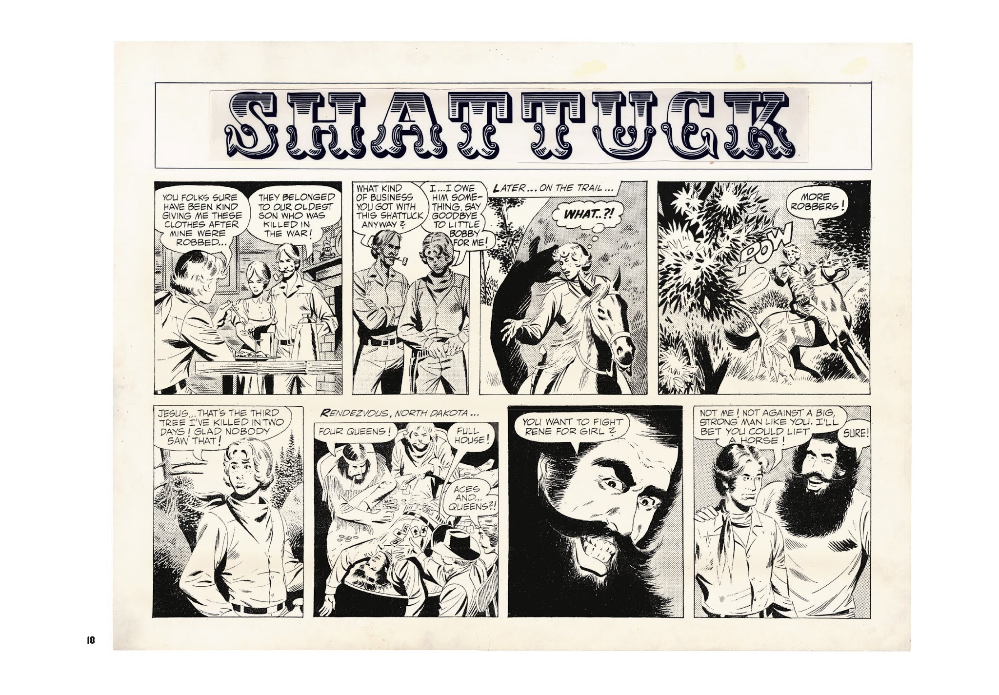 Read online Wallace Wood Presents Shattuck comic -  Issue # TPB - 18