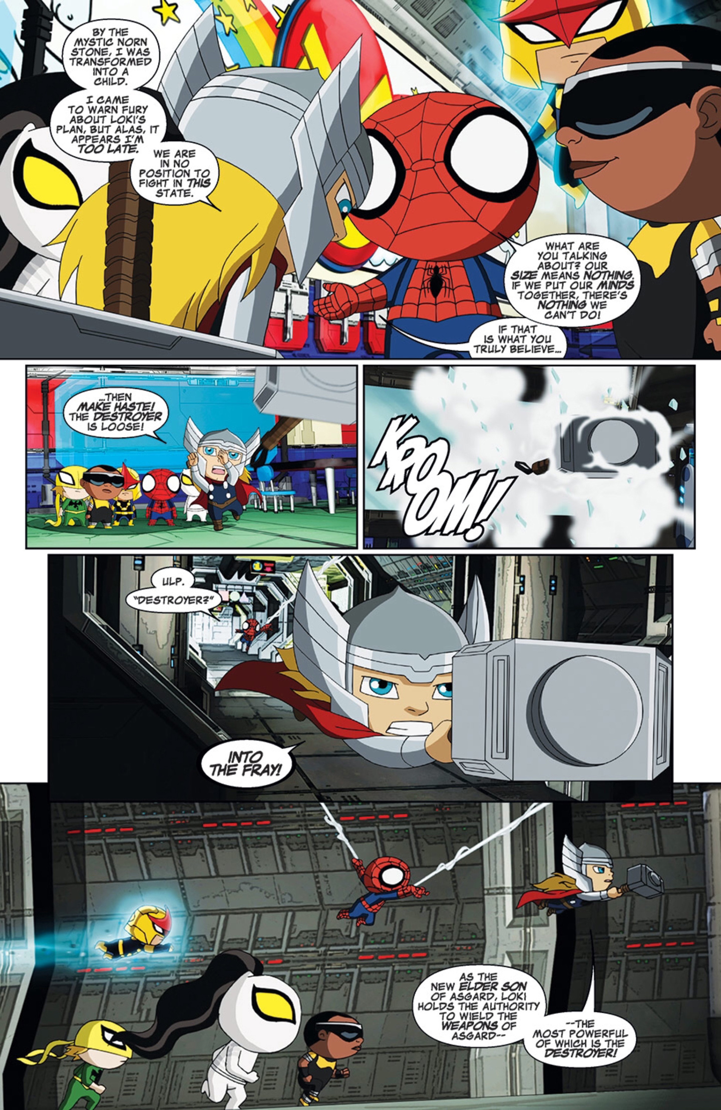 Read online Marvel Universe Ultimate Spider-Man: Web Warriors comic -  Issue #4 - 6