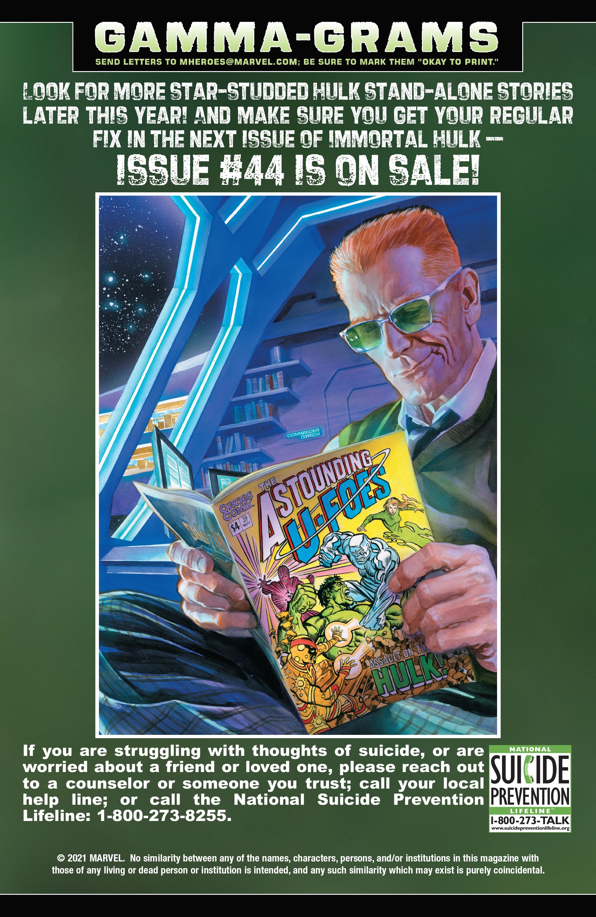 Read online Immortal Hulk: Flatline comic -  Issue #1 - 32